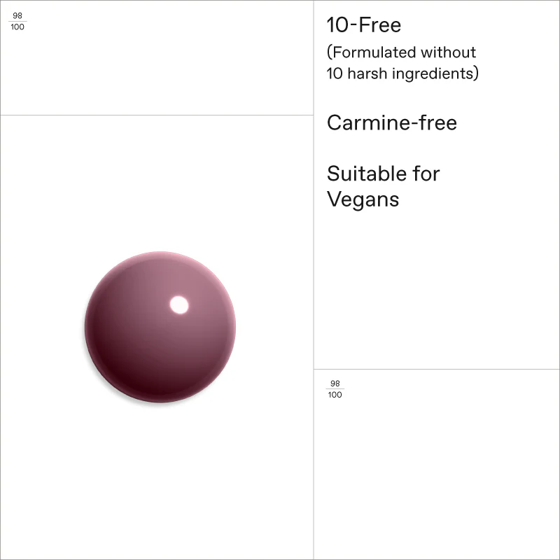 No No Nail Polish 66 Prune 11ml - Image 3