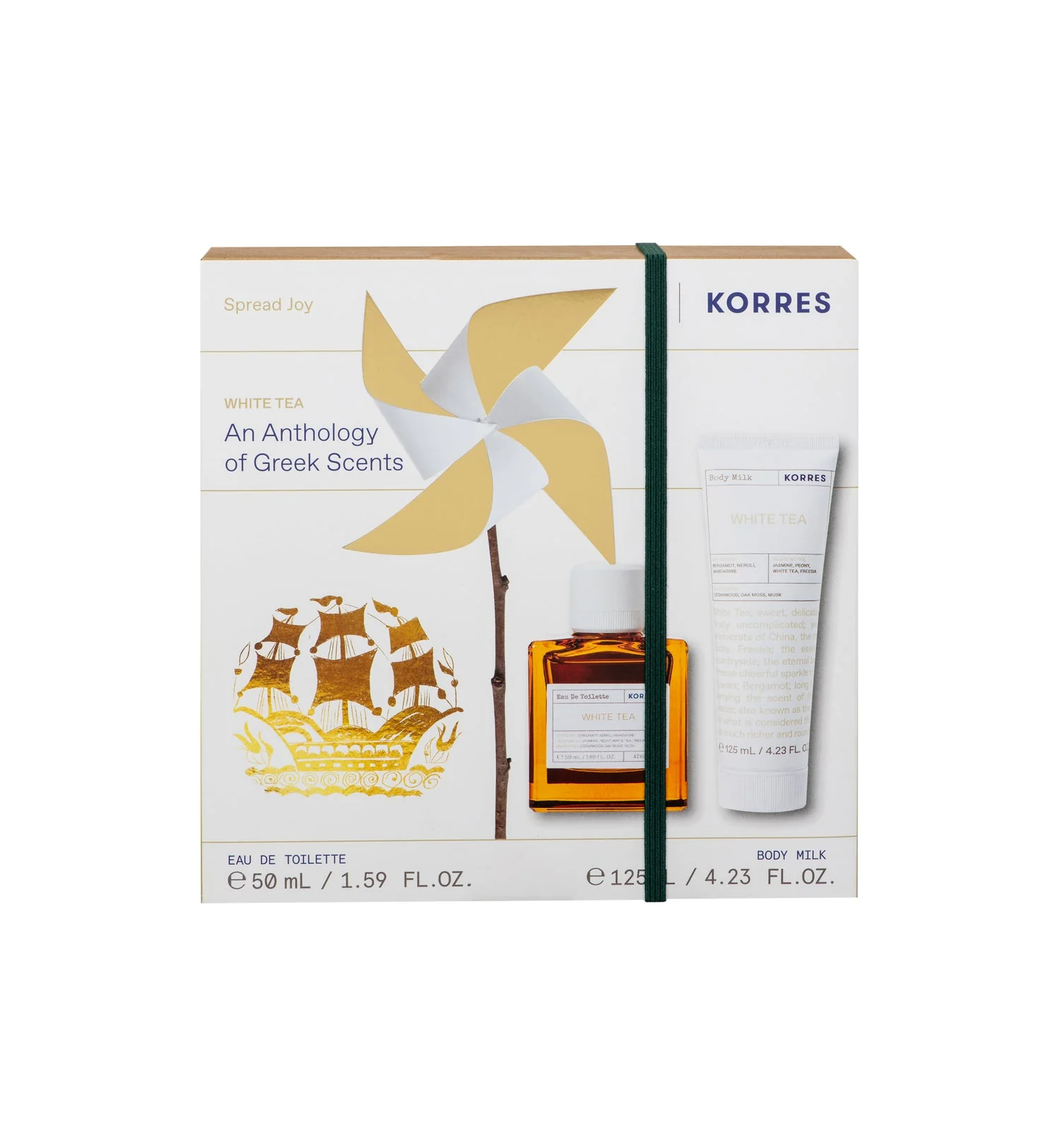 Set White Tea EDT 50ml & Body Milk 125ml 2 Unit