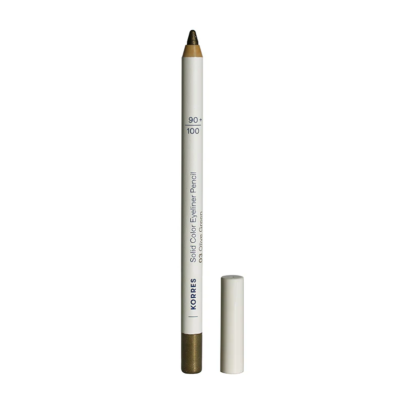 Solid Color Eyeliner Pencil 03 Olive Green 1 Unit