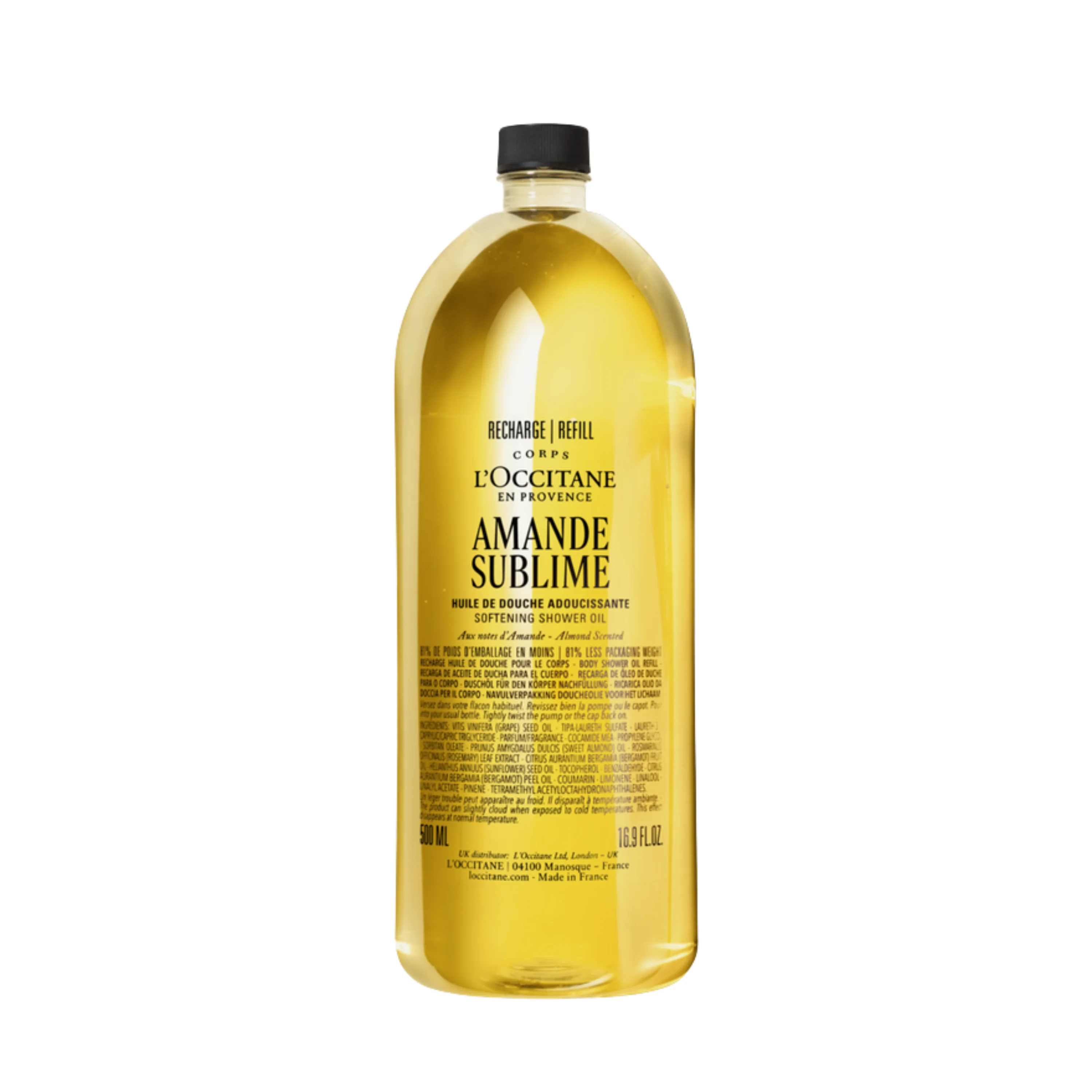 Almond Shower Oil Refill 500ml