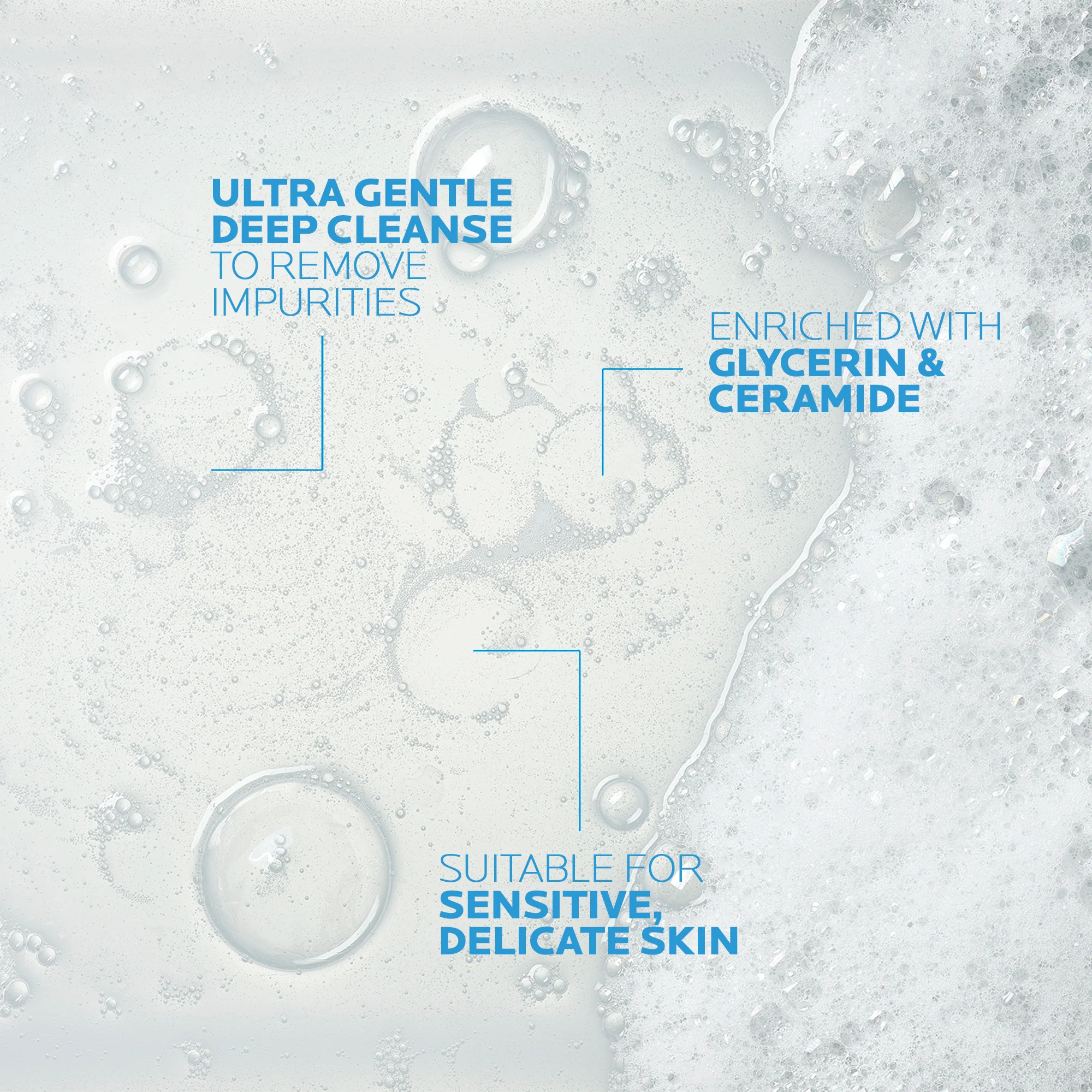 Toleriane Gel To Foam Double Cleanser 400ml - Image 2