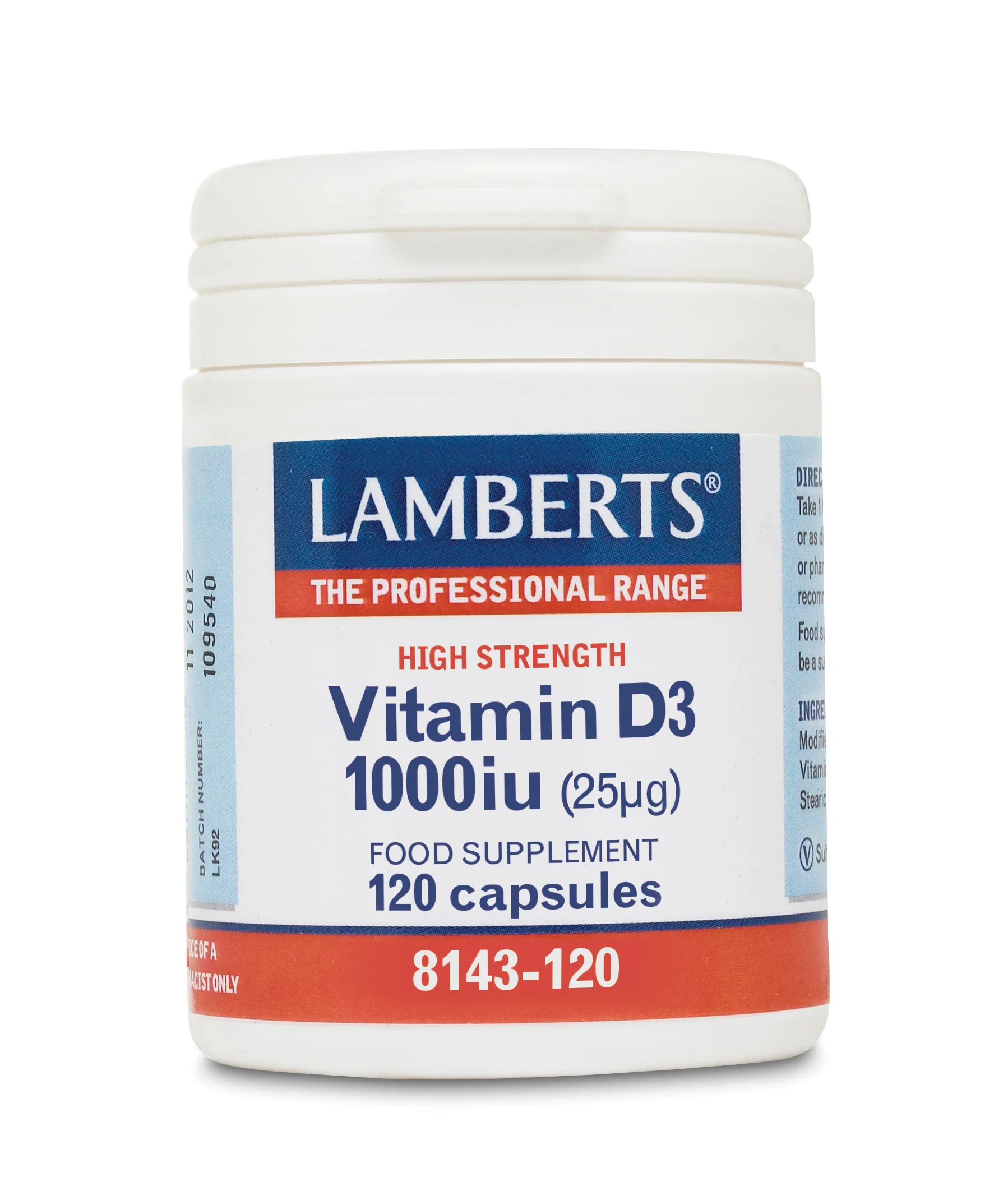 Vitamin D3 1000iu 120 capsules