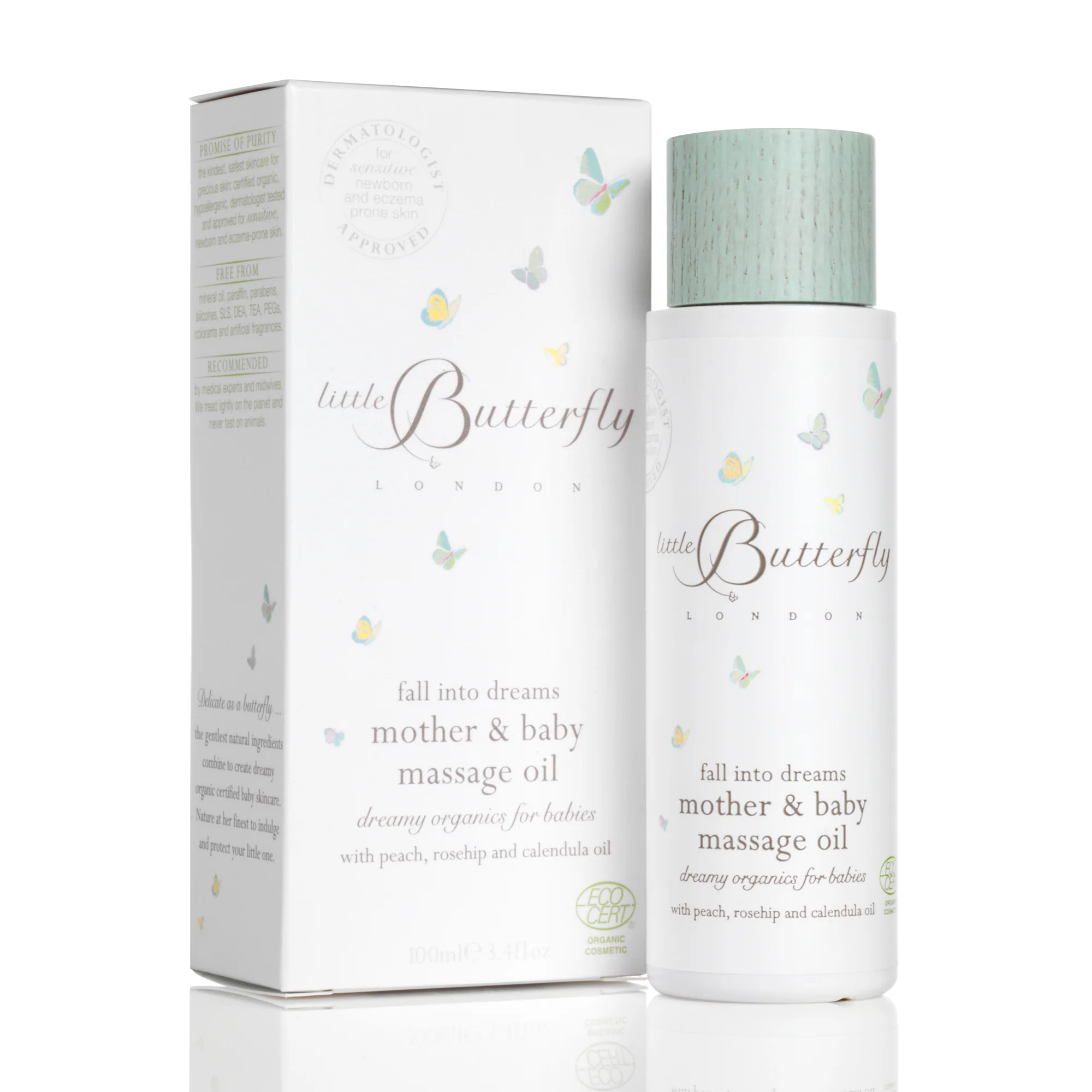Fall Into Dreams Mother & Baby Massage Oil 100ml - Image 2