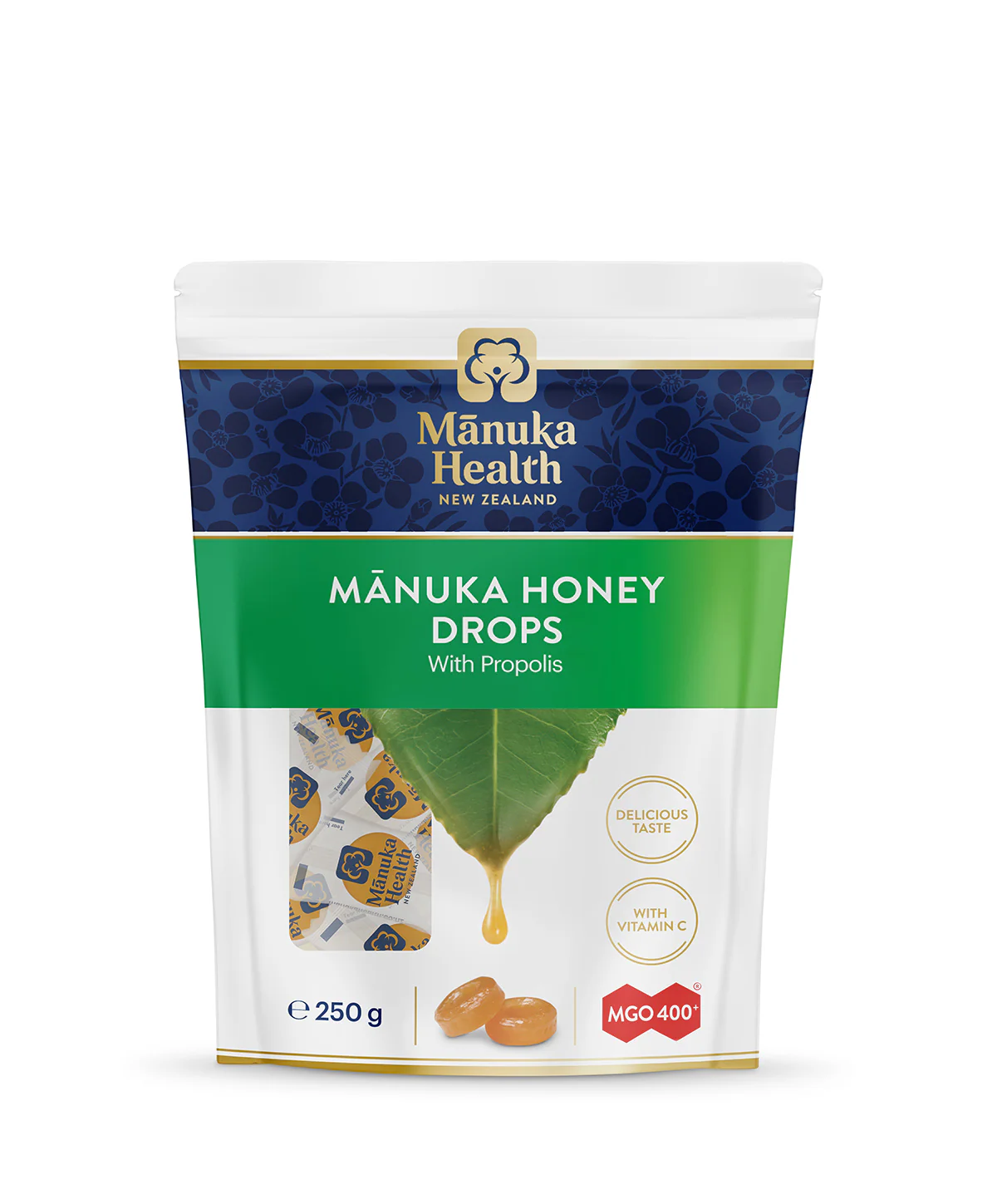 Manuka Honey Drops with Propolis 58 lozenges