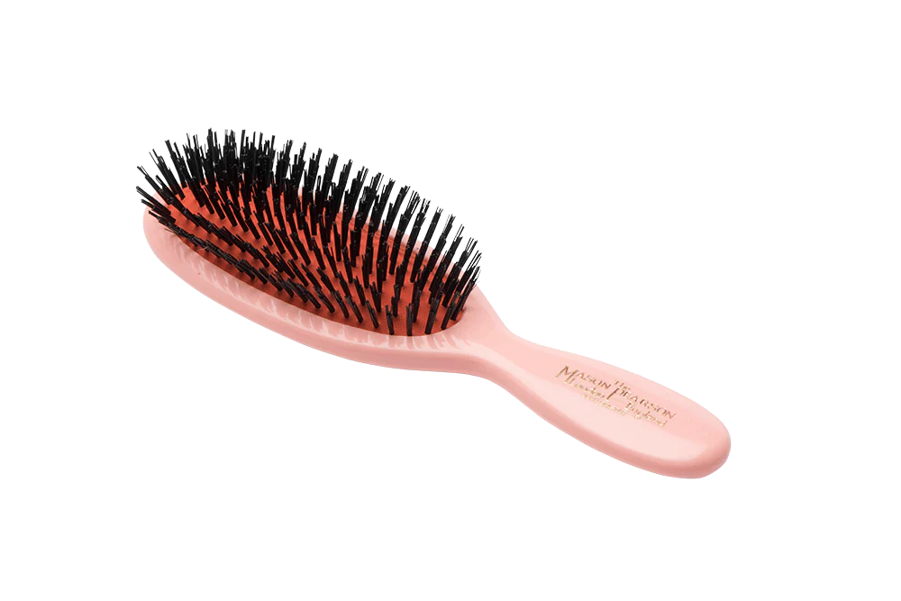 Pocket Pure Bristle Pink Hairbrush B4