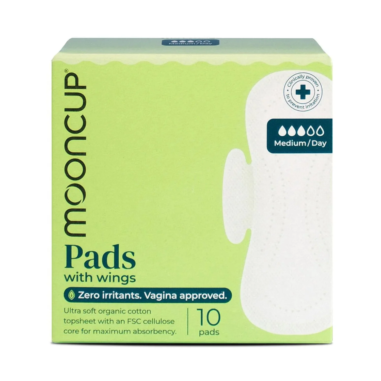 Medium Day Pads With Wings 10 Unit