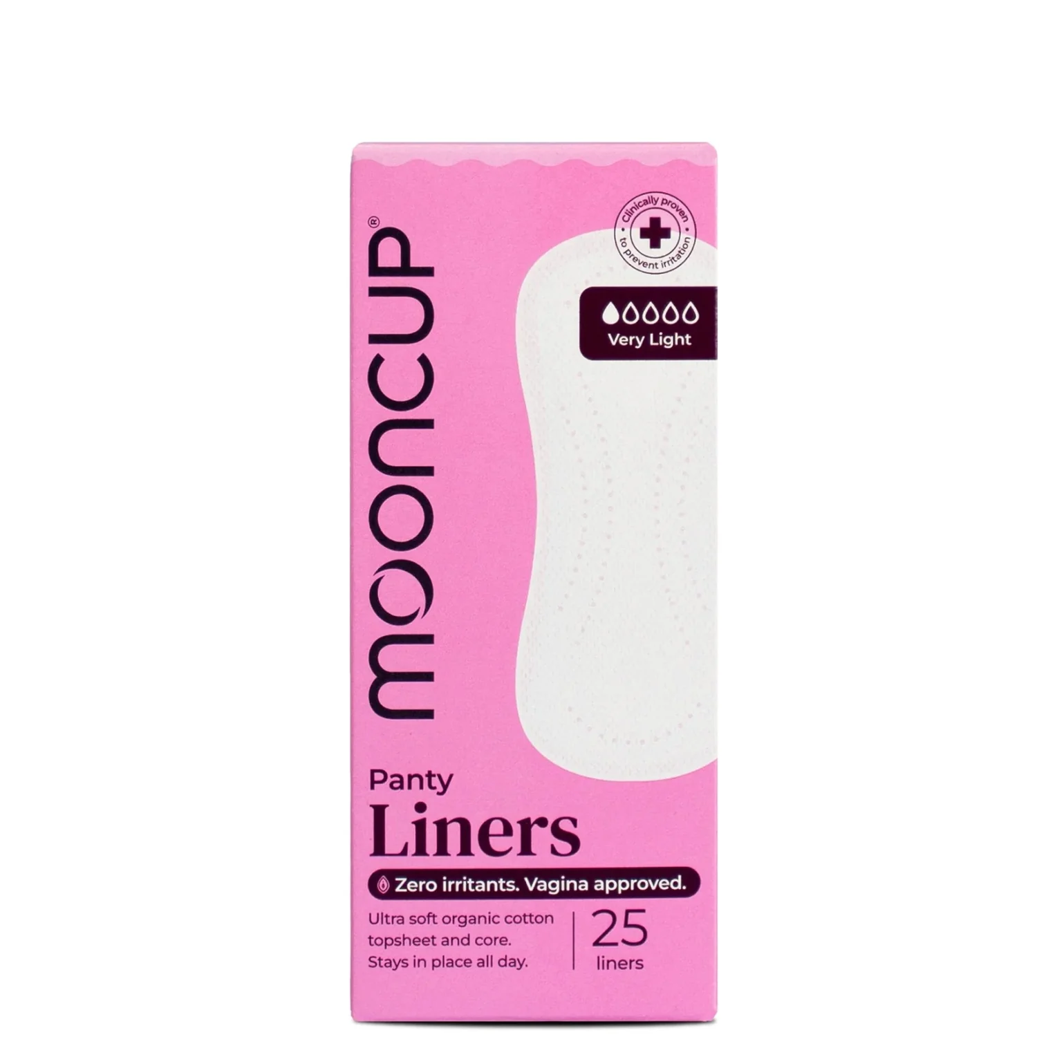Panty Liners Zero Irritants 25 Unit