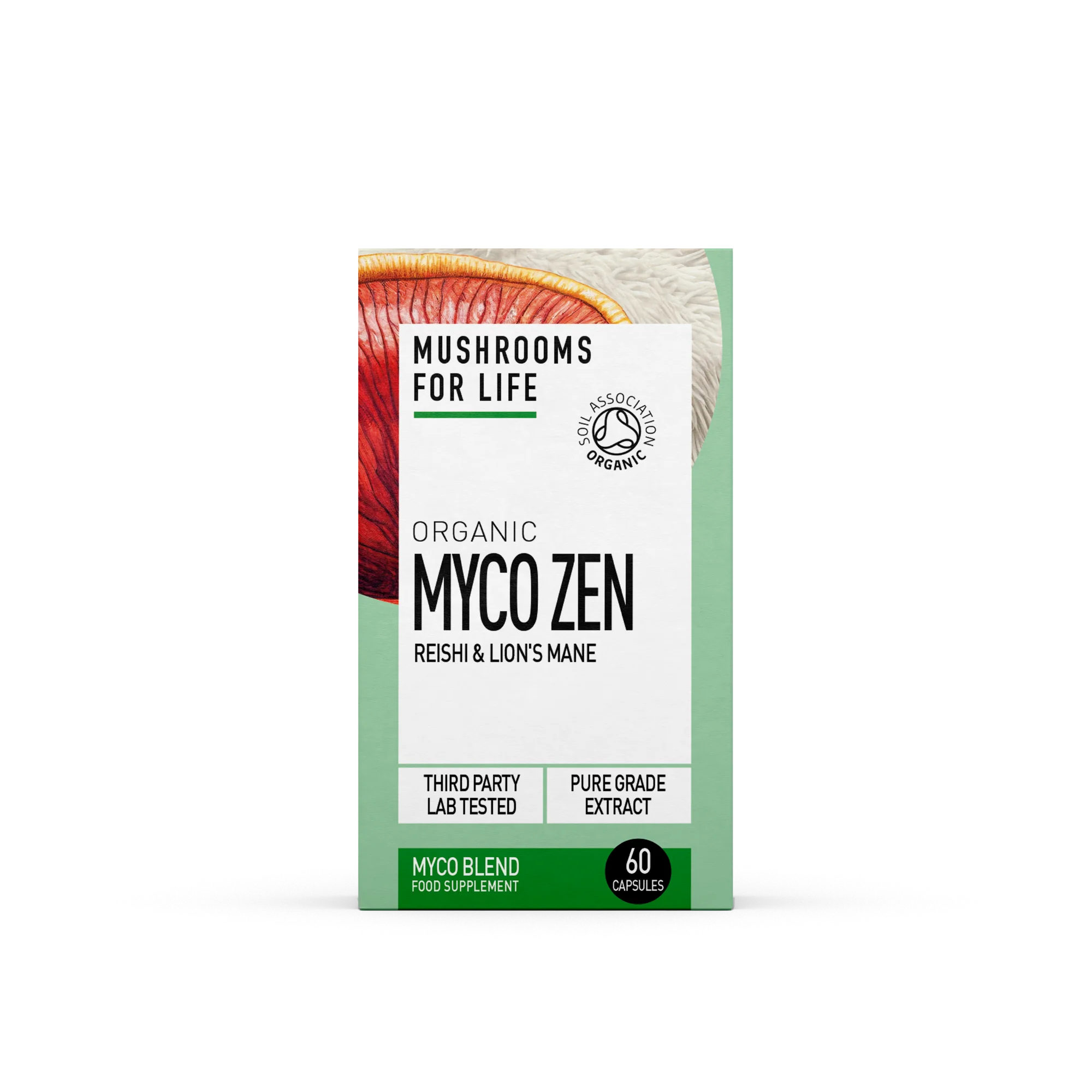 Myco Zen Lion’s Mane and Reishi Blend 60 Capsules