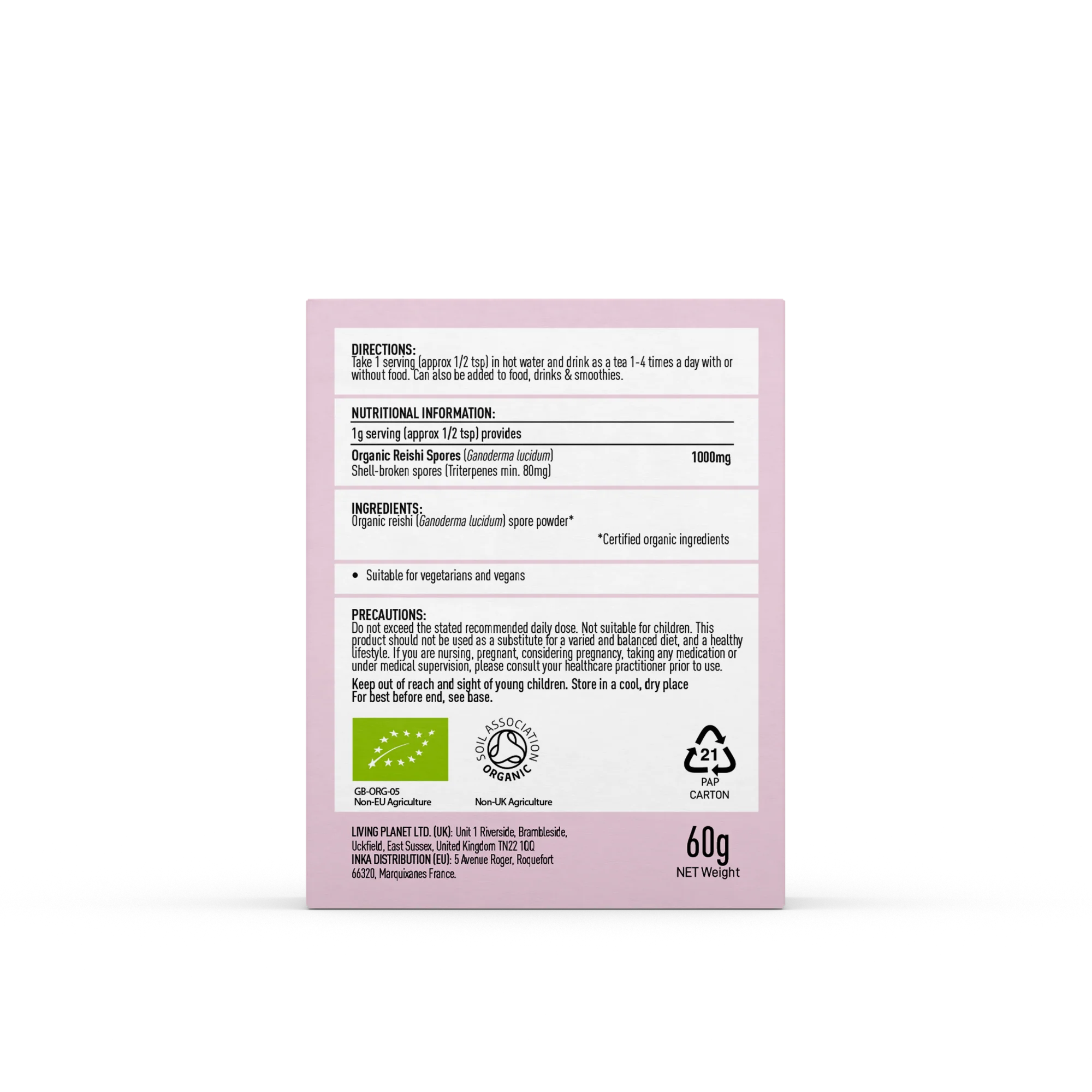 Reishi Spore 60g - Image 2