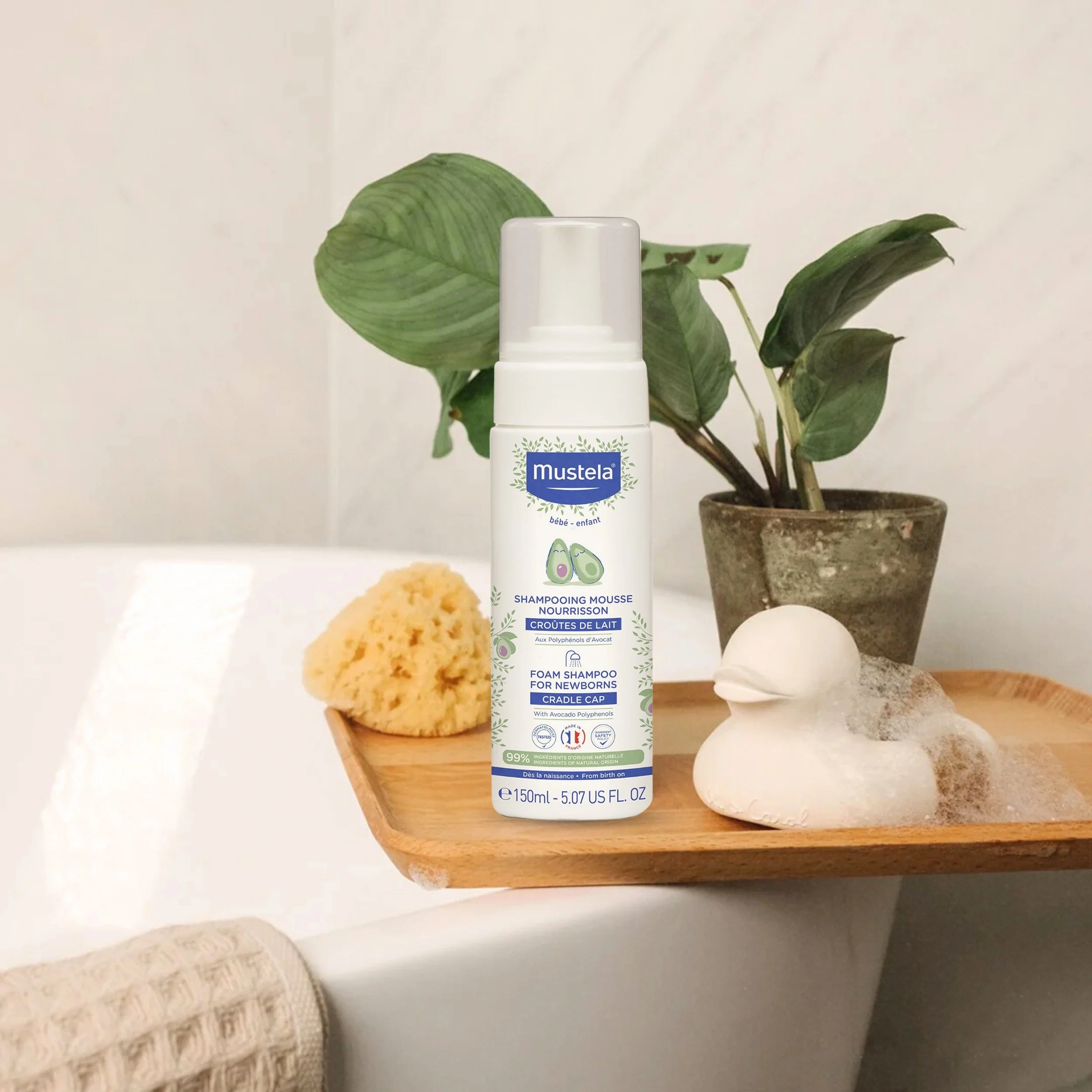 Foam Shampoo For Newborns 150ml - Image 3