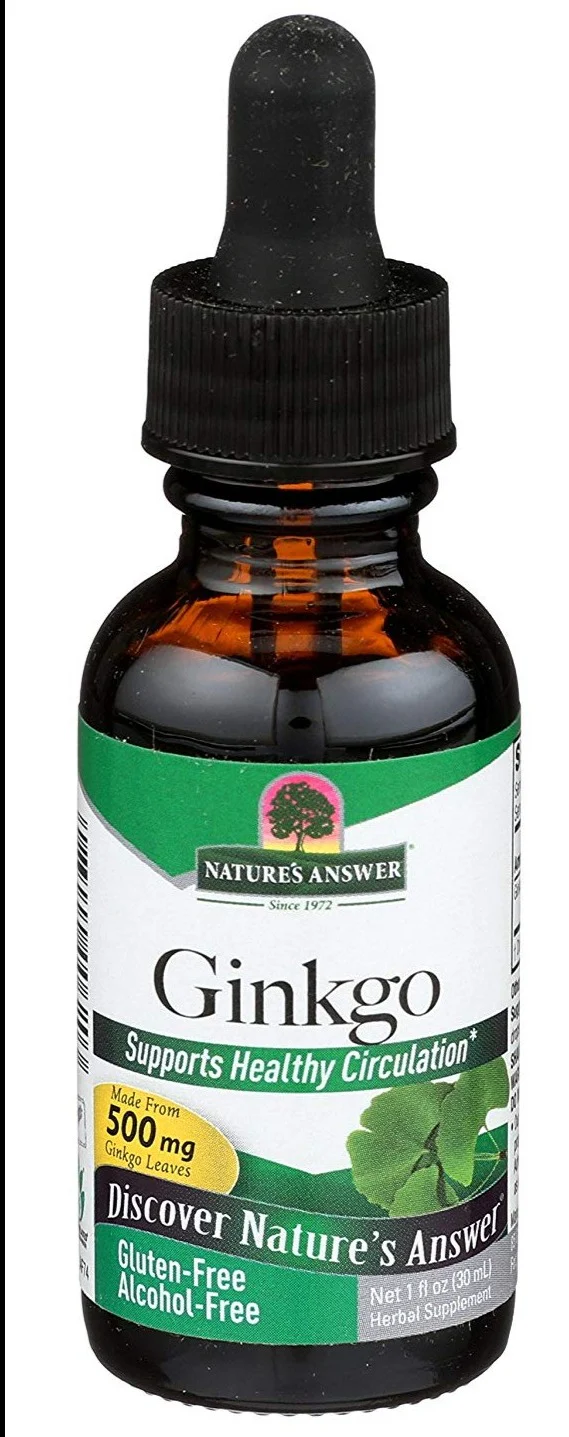 Ginkgo Biloba Leaf Alcohol Free 30ml