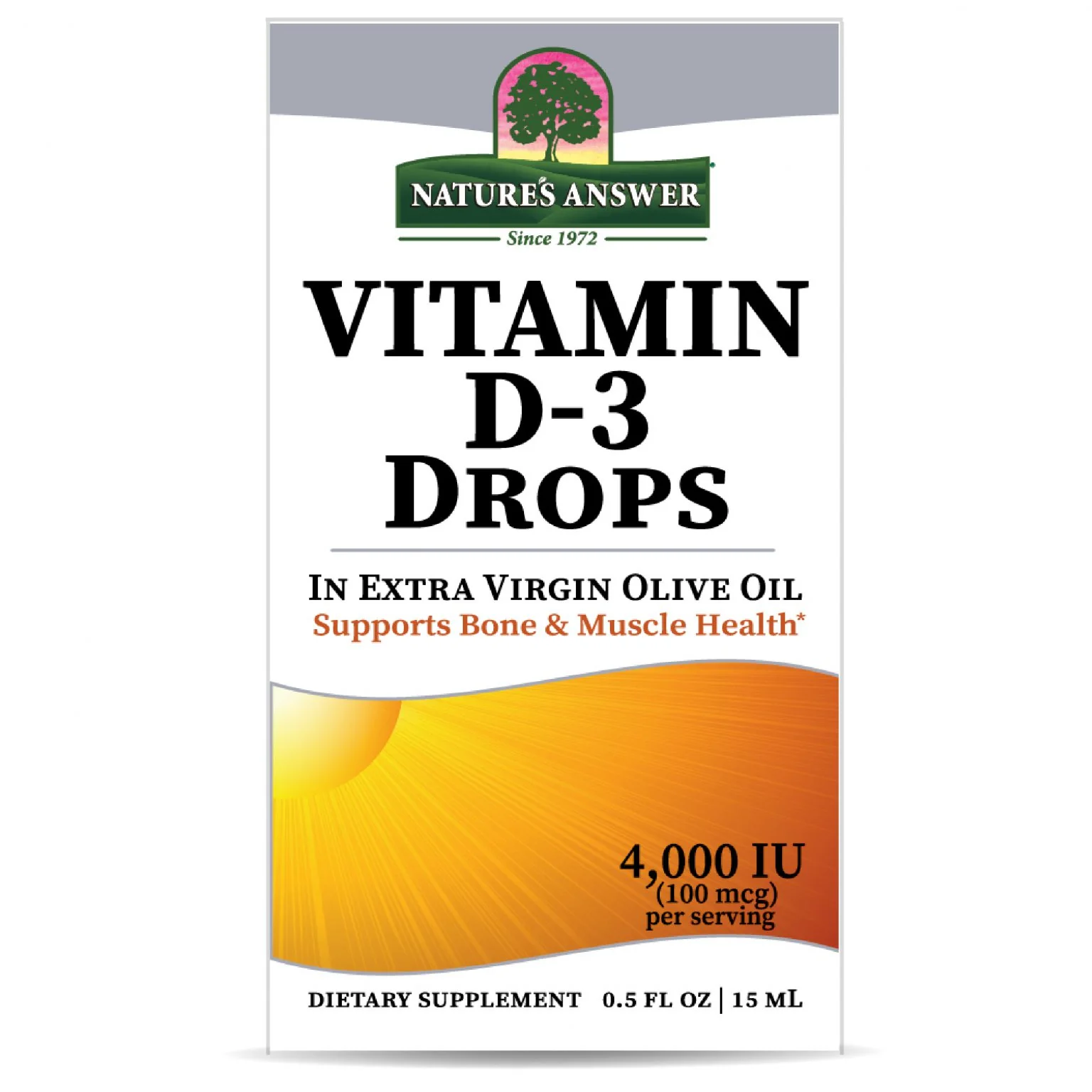Liquid Vitamin D3 Drops 15ml - Image 2