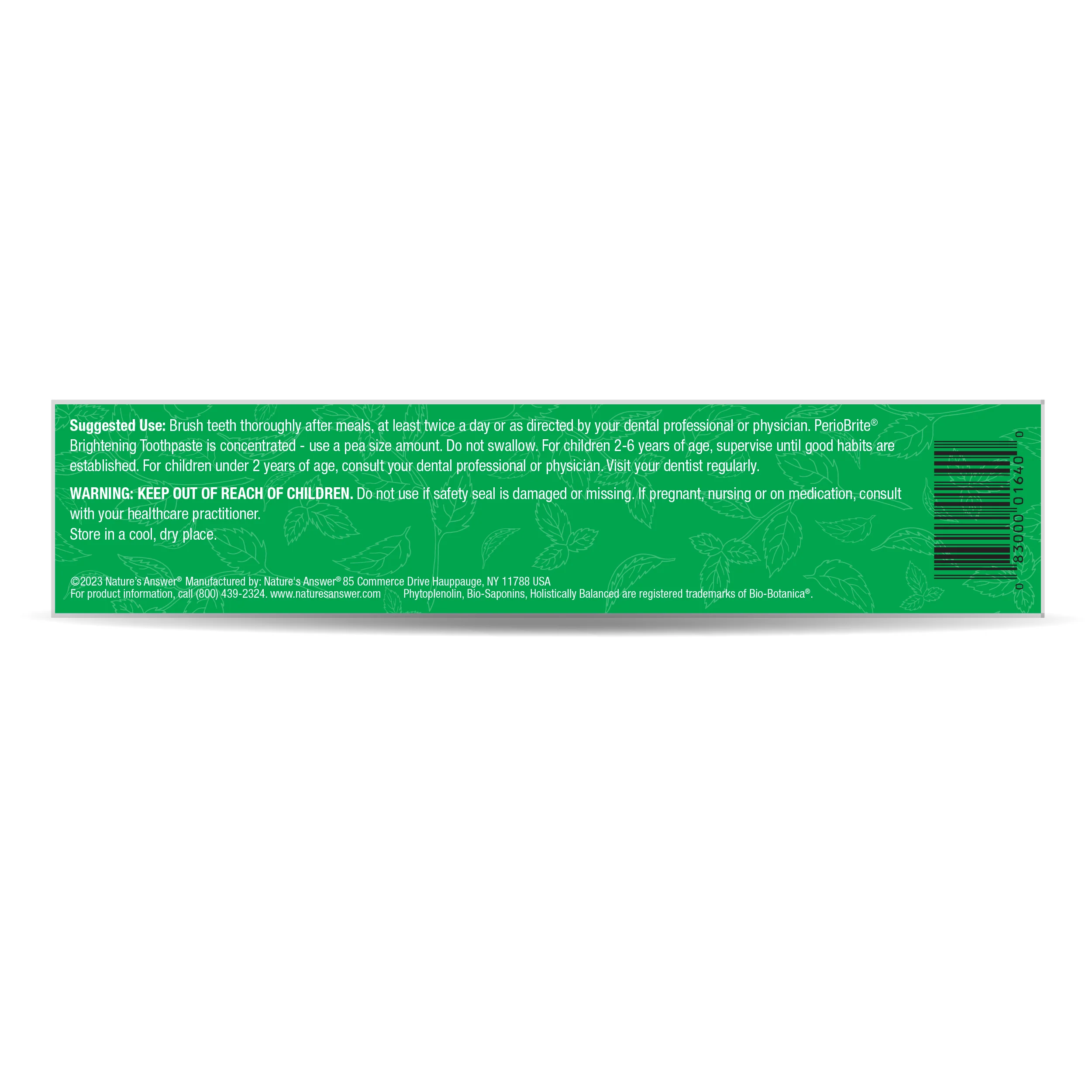 Periobrite Toothpaste Coolmint 113g - Image 5
