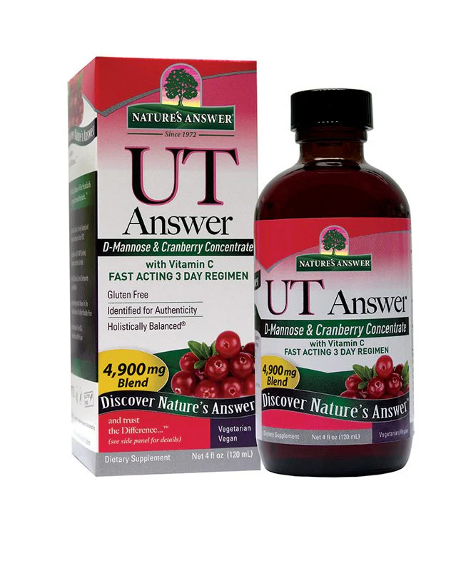 UT Answer D-Mannose & Cranberry 120ml