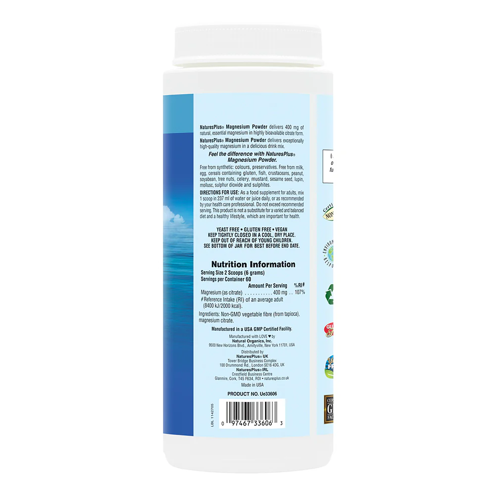 Magnesium Powder 400mg 360g - Image 2