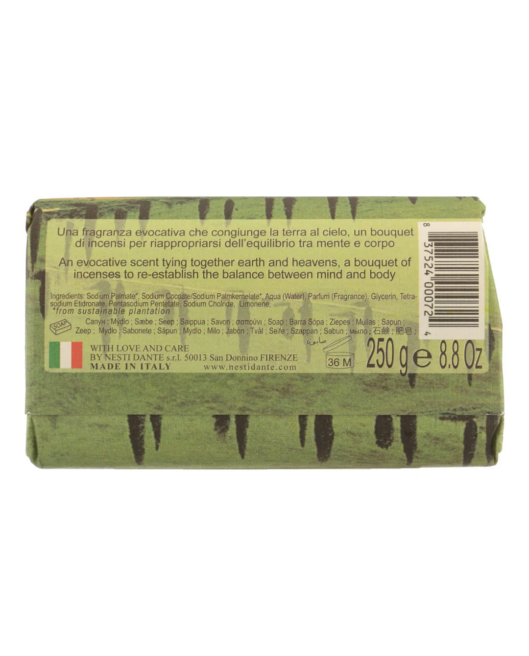Emozioni in Toscana Villages & Monasteries Soap 250g - Image 2