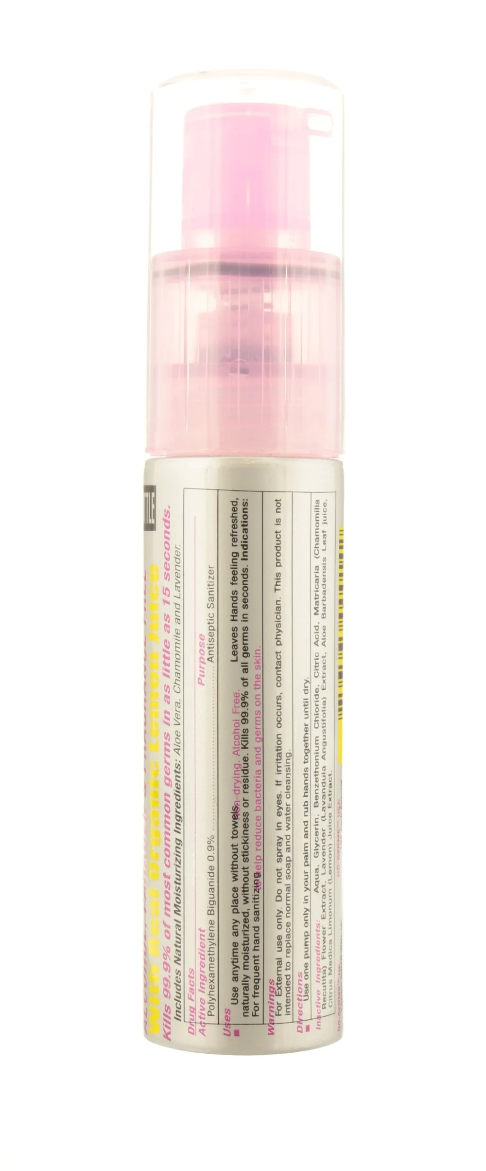 NO-GERMS Instant Hand Sanitiser Spray 25ml - Image 2