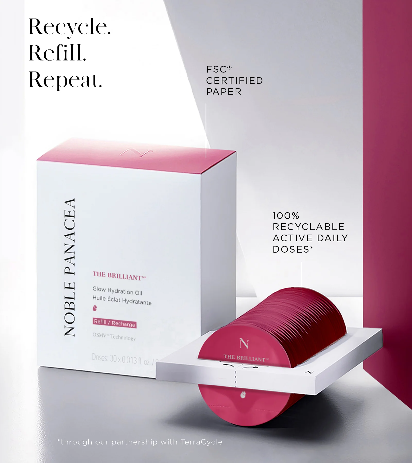 The Brilliant Glow Hydration Oil Refill 30 Doses - Image 3