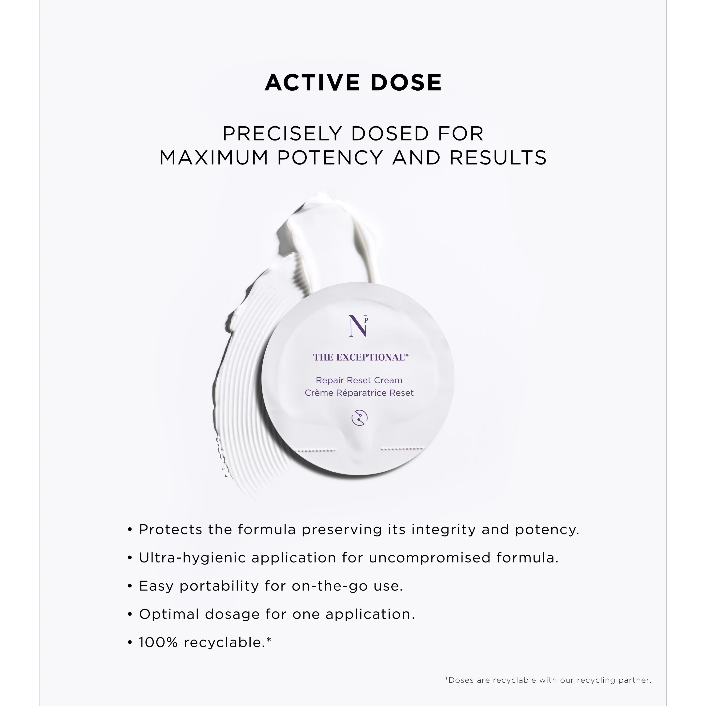 The Exceptional Repair Reset Cream 30 Dose - Image 8
