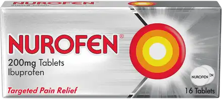 Ibuprofen 200mg 16 tablets