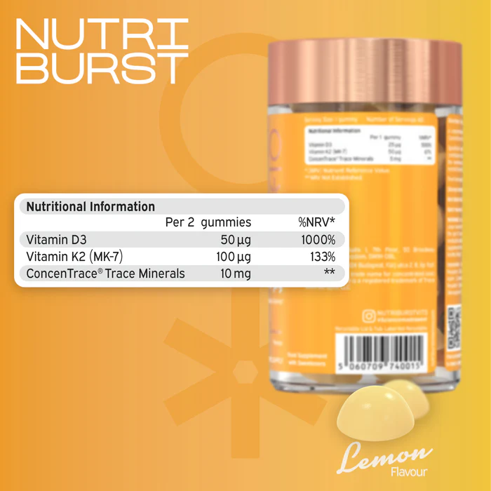 Vitamin D3 + K2 60 gummies - Image 4