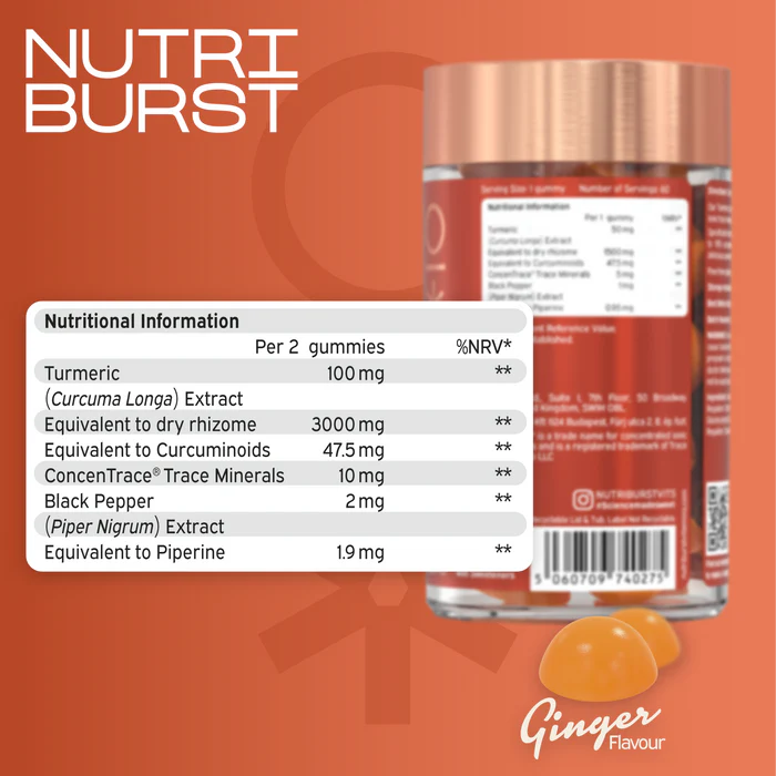 Turmeric 3000mg 60 gummies - Image 4