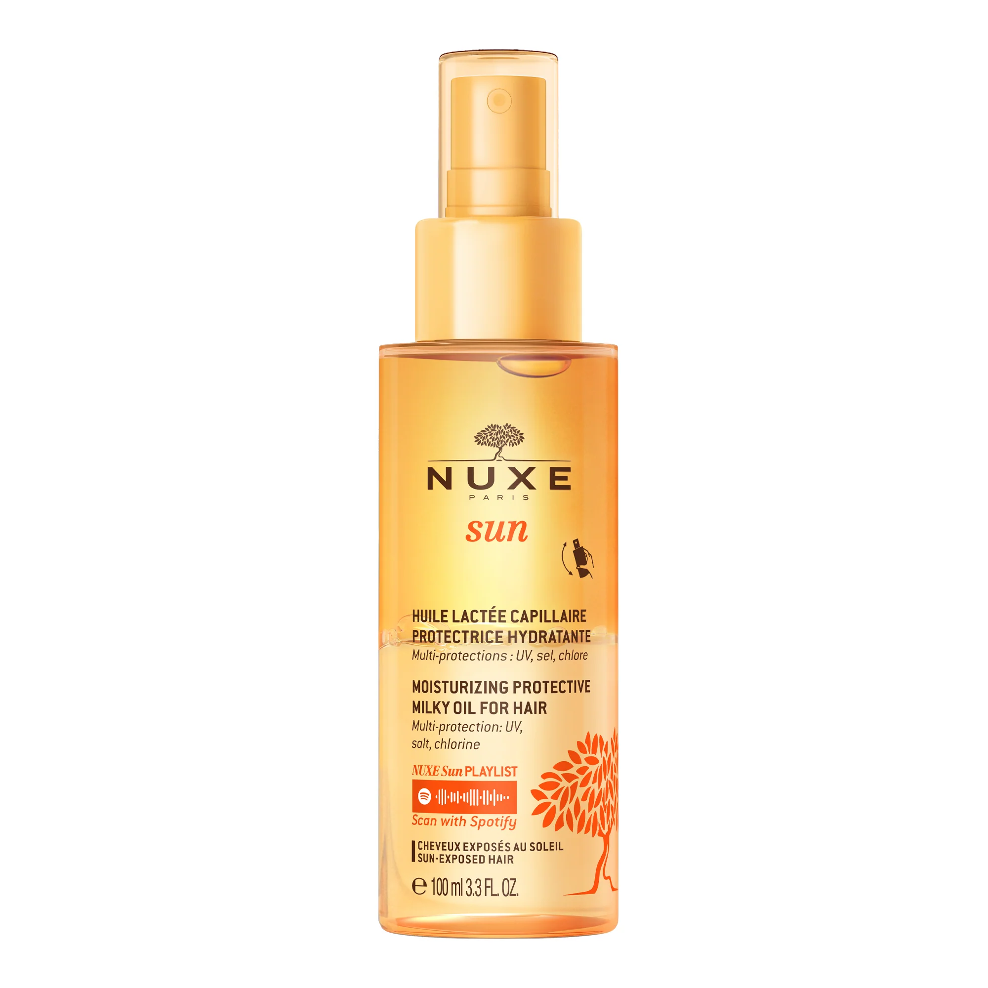 Sun-Moisturising Protective Milky Oil - Hair 100ml