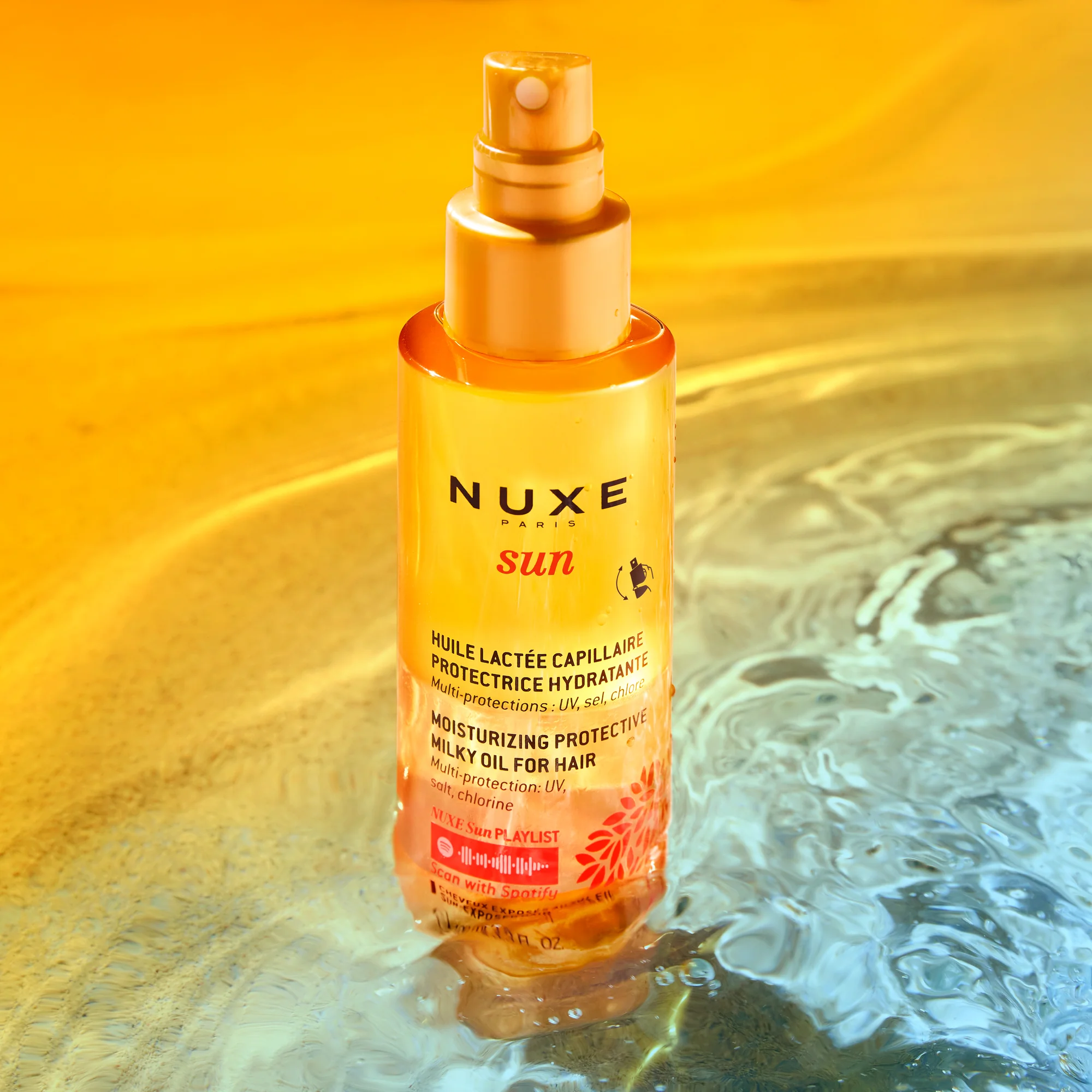 Sun-Moisturising Protective Milky Oil - Hair 100ml - Image 3