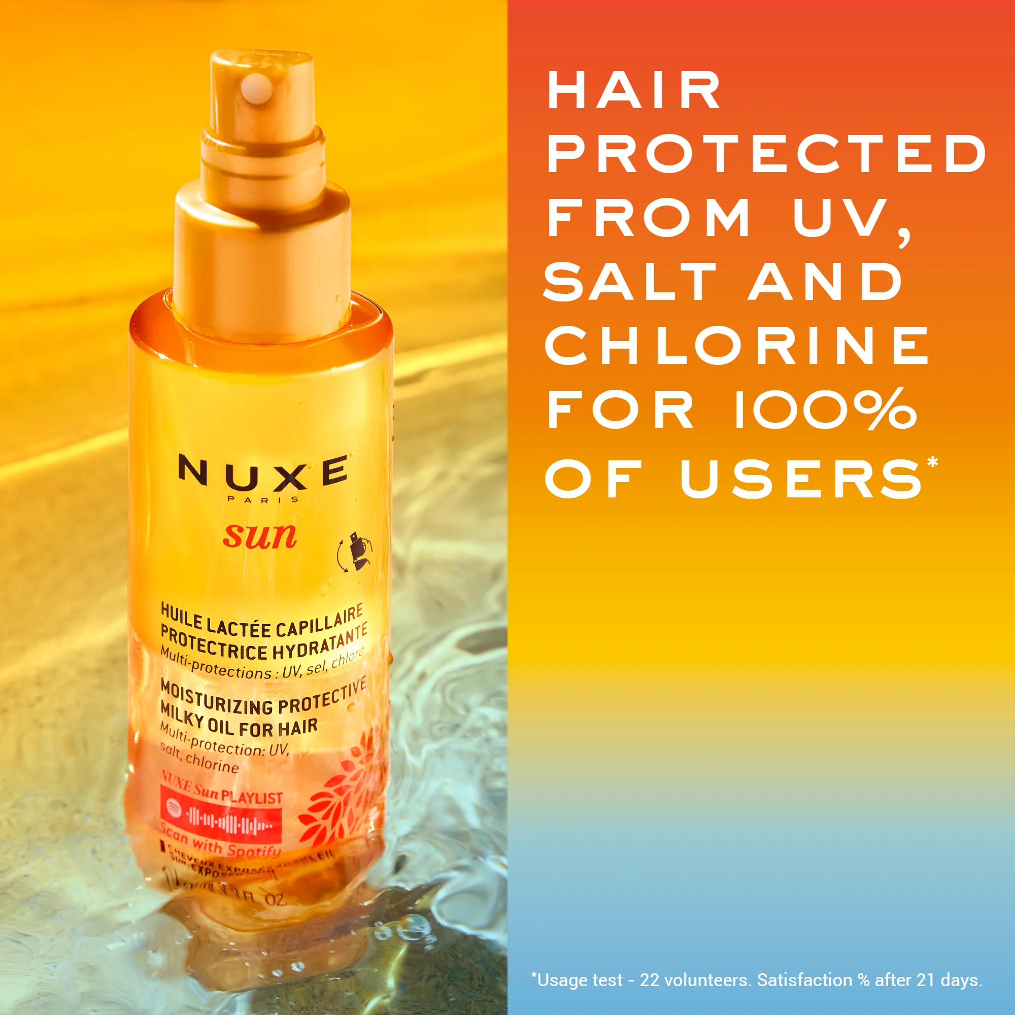 Sun-Moisturising Protective Milky Oil - Hair 100ml - Image 5