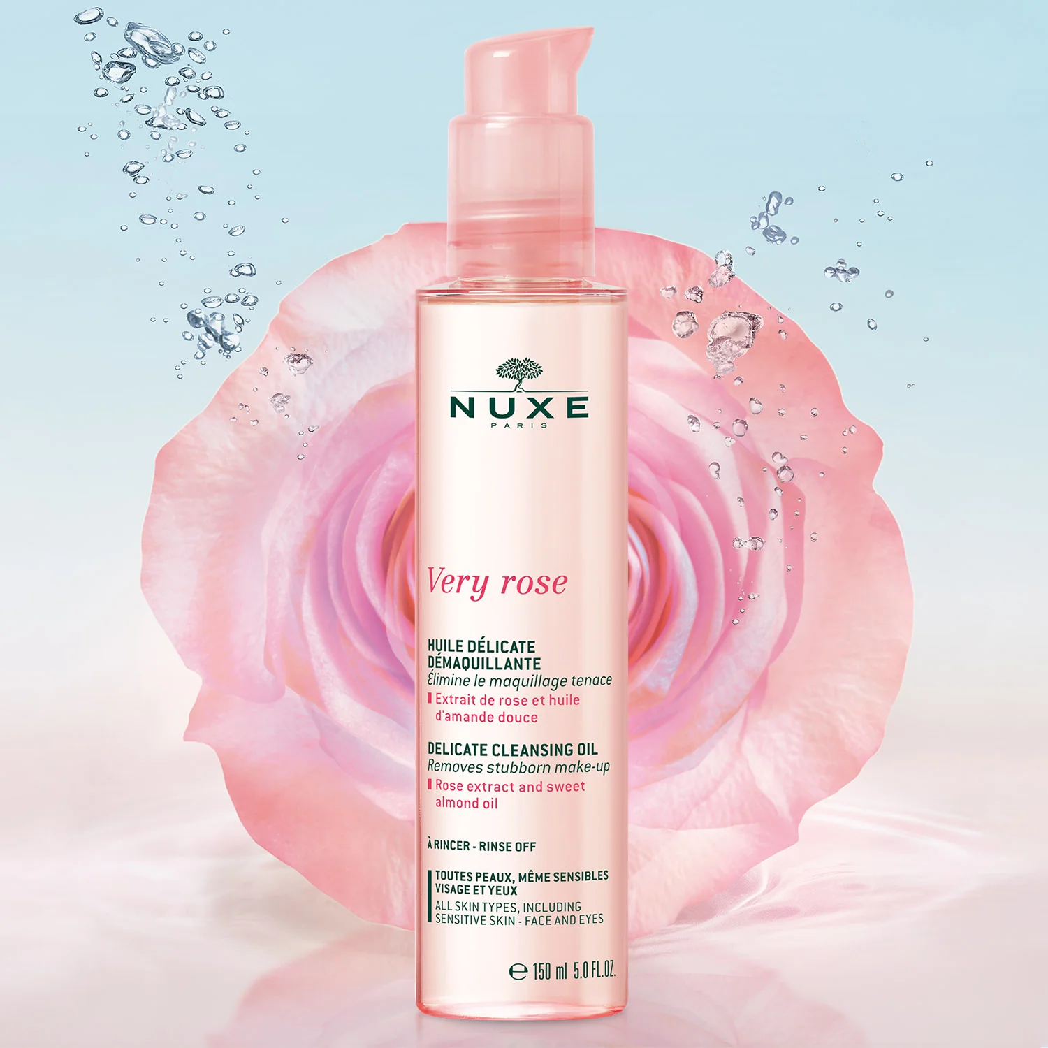 Very Rose Cleansing Oil 150ml - Image 3
