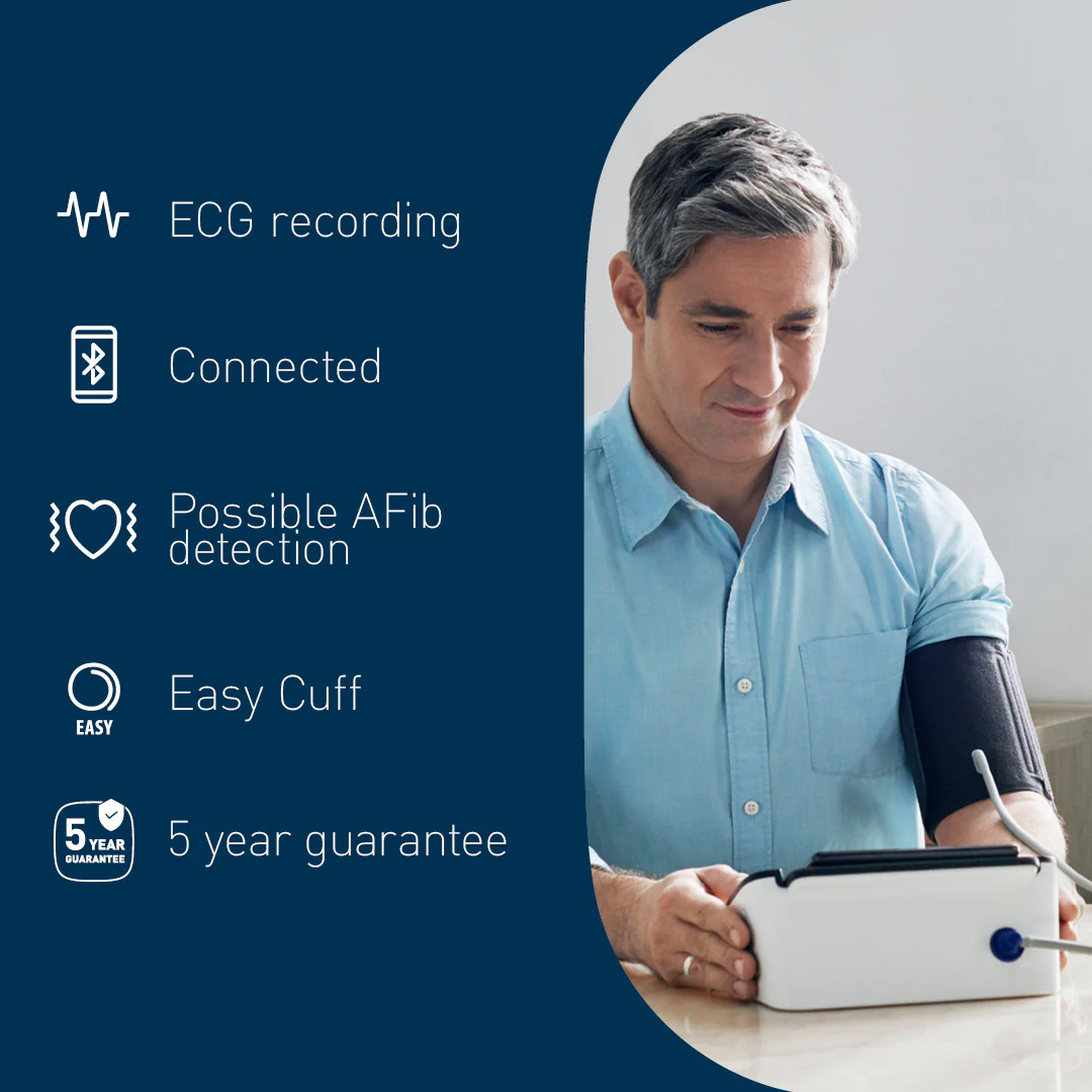 Complete 2-in-1 Blood Pressure Monitor and Electrocardiogram (ECG) - Image 10