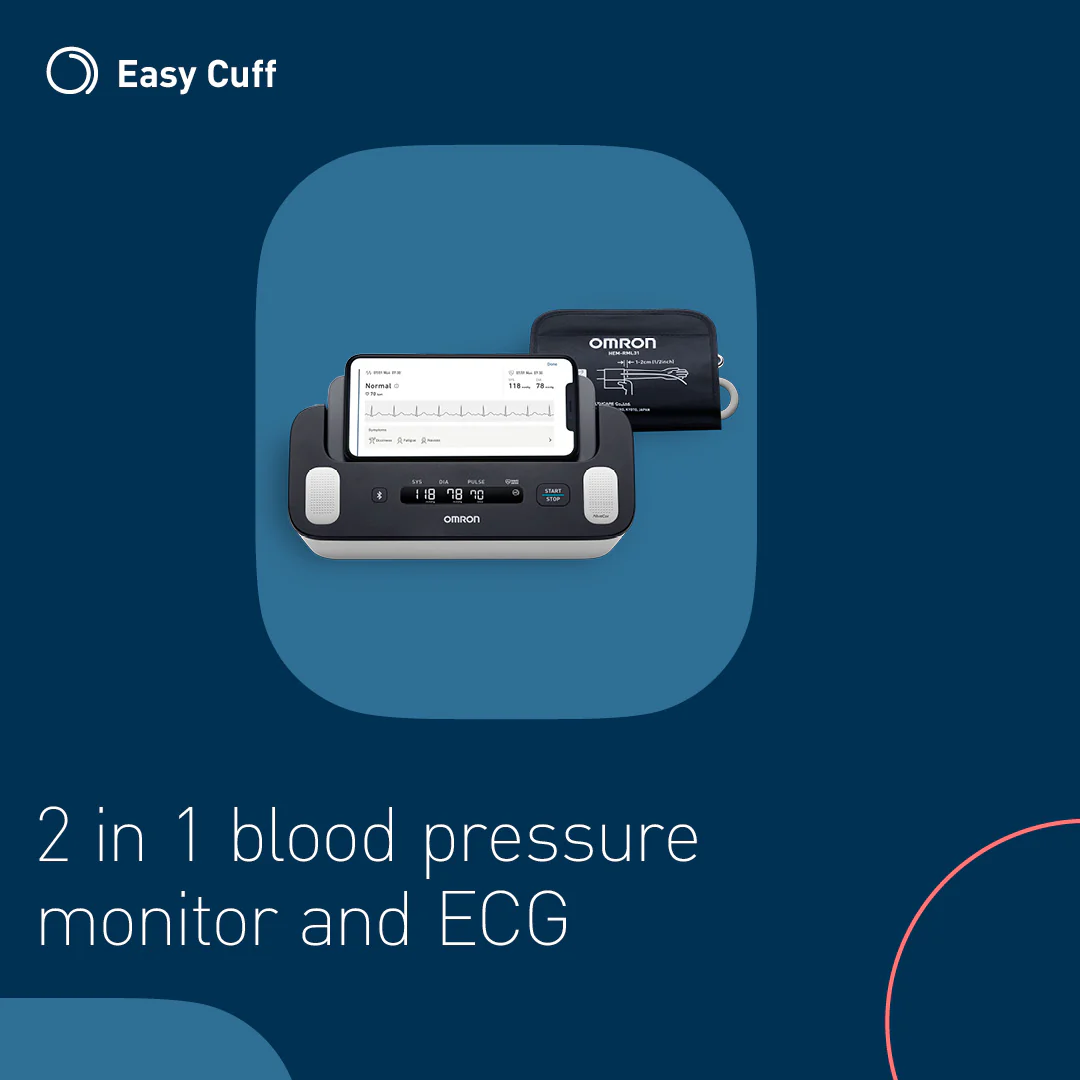 Complete 2-in-1 Blood Pressure Monitor and Electrocardiogram (ECG) - Image 7