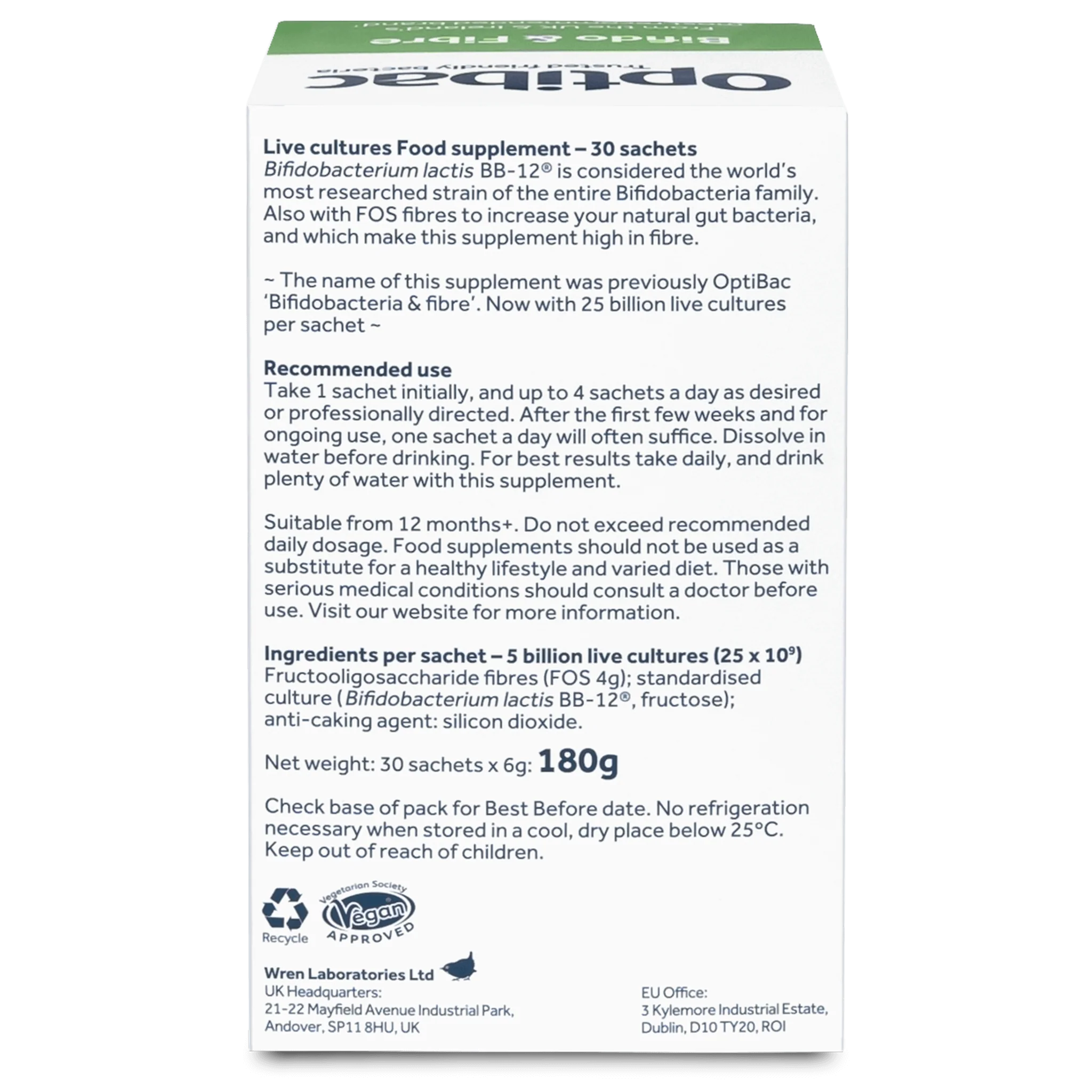 Bifido & Fibre 10 sachets - Image 5