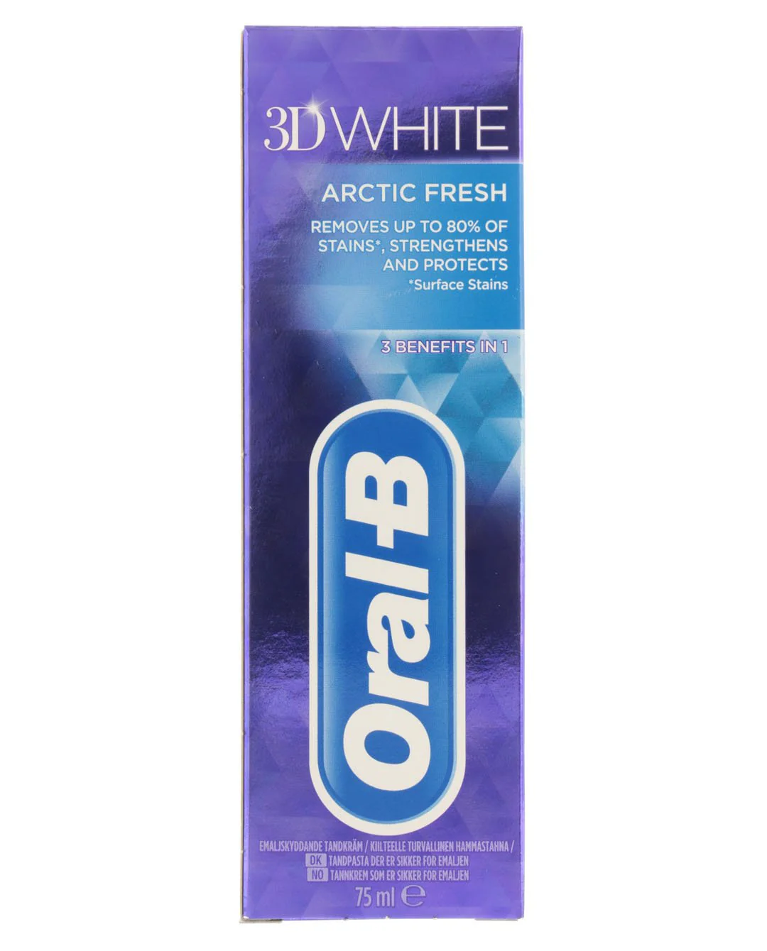 3D White Arctic Fresh Toothpaste 75ml - Image 2