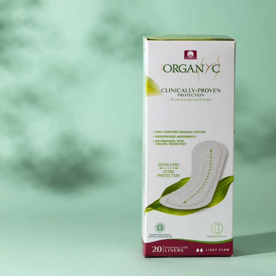 Panty Liners Flat Extra Long 100% Organic Cotton 20 units - Image 2