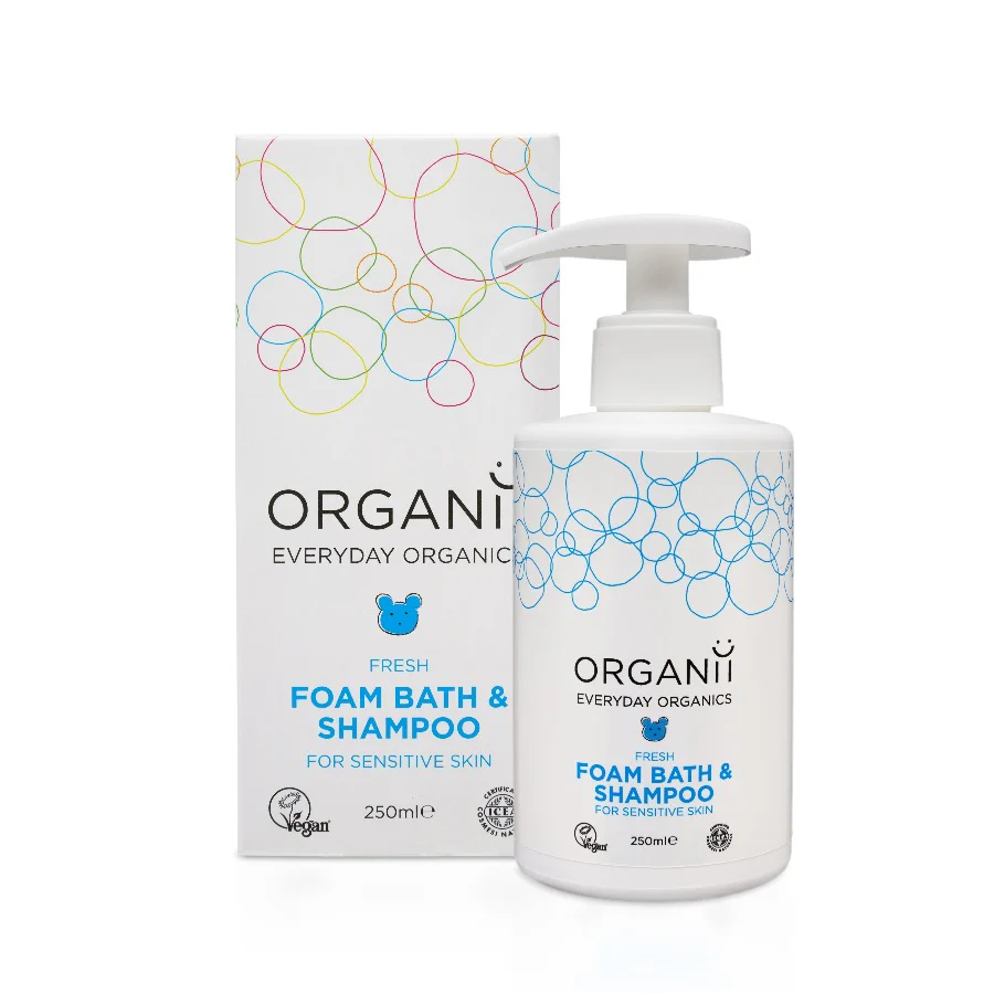 Fresh Foam Bath & Shampoo 250ml - Image 3