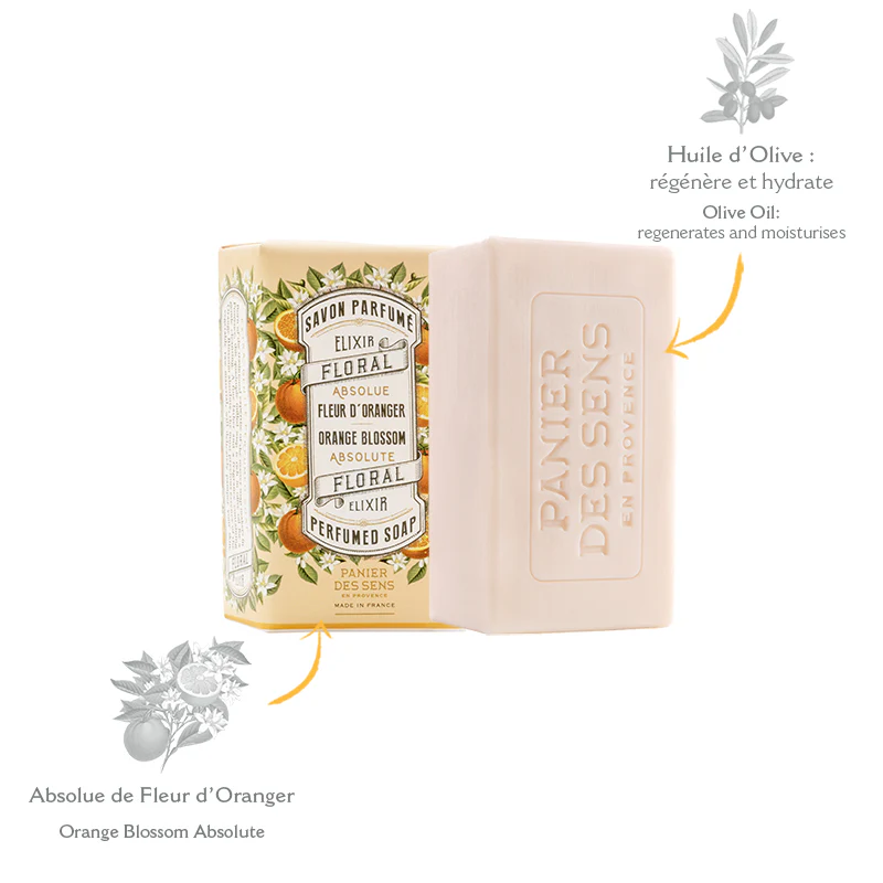 Absolute Perfumed Soap Bar Orange Blossom 150g - Image 3