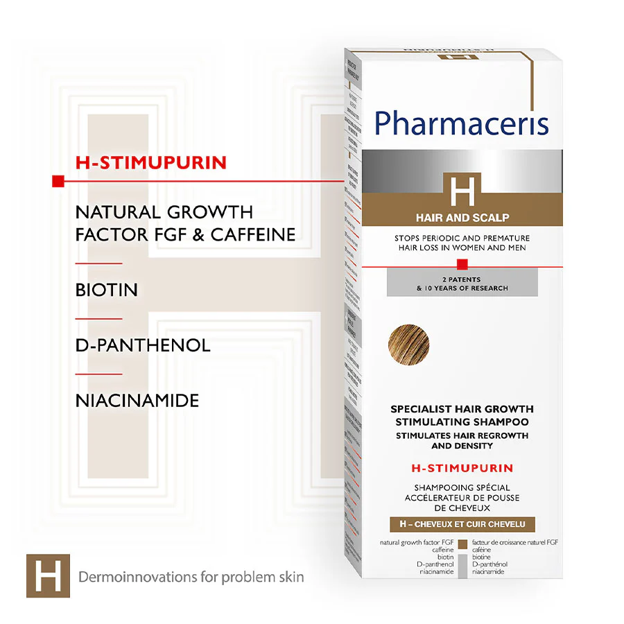 H-Stimupurin Hair Growth Stimulating Shampoo 250ml - Image 3