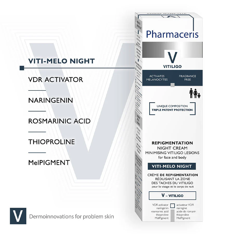 Viti-Melo Vitiligo Night Cream 40ml - Image 3
