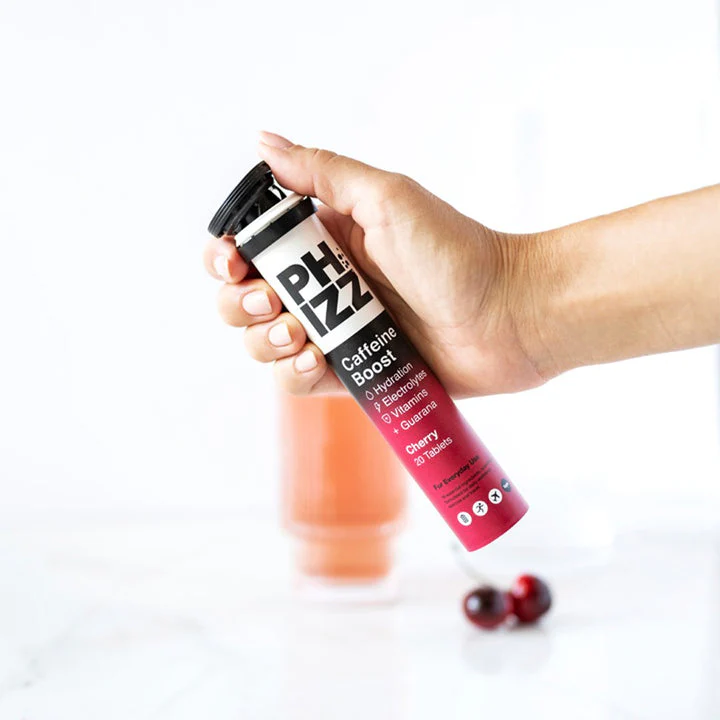 Cherry + Caffeine Boost Effervescent 20 Tablets - Image 3