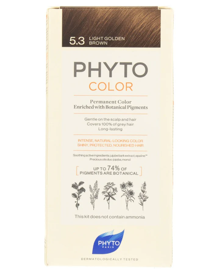 Phytocolor Kit 5.3 Light Golden Brown