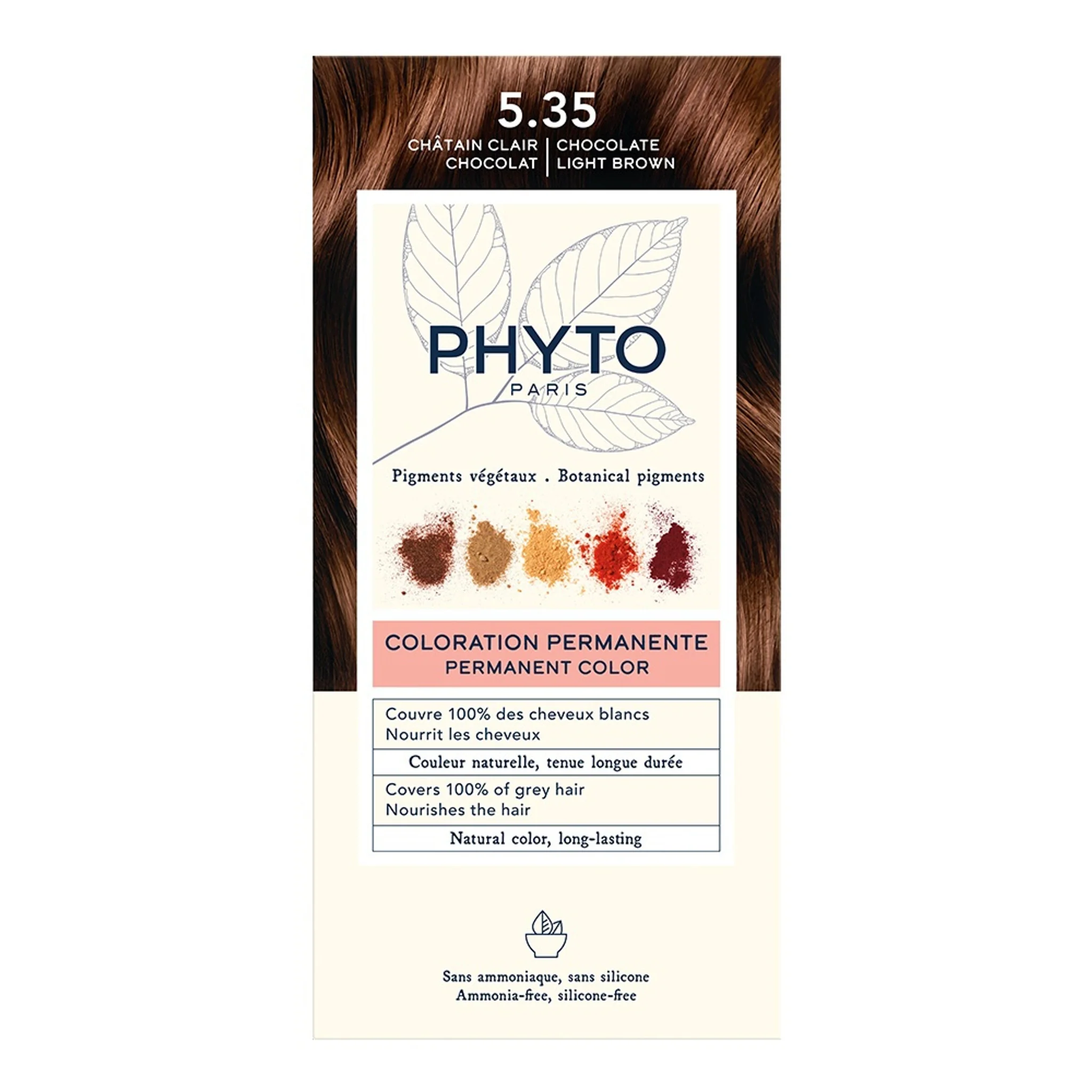 Phytocolor Kit Botanical 5.35 Light Chocolate Brown