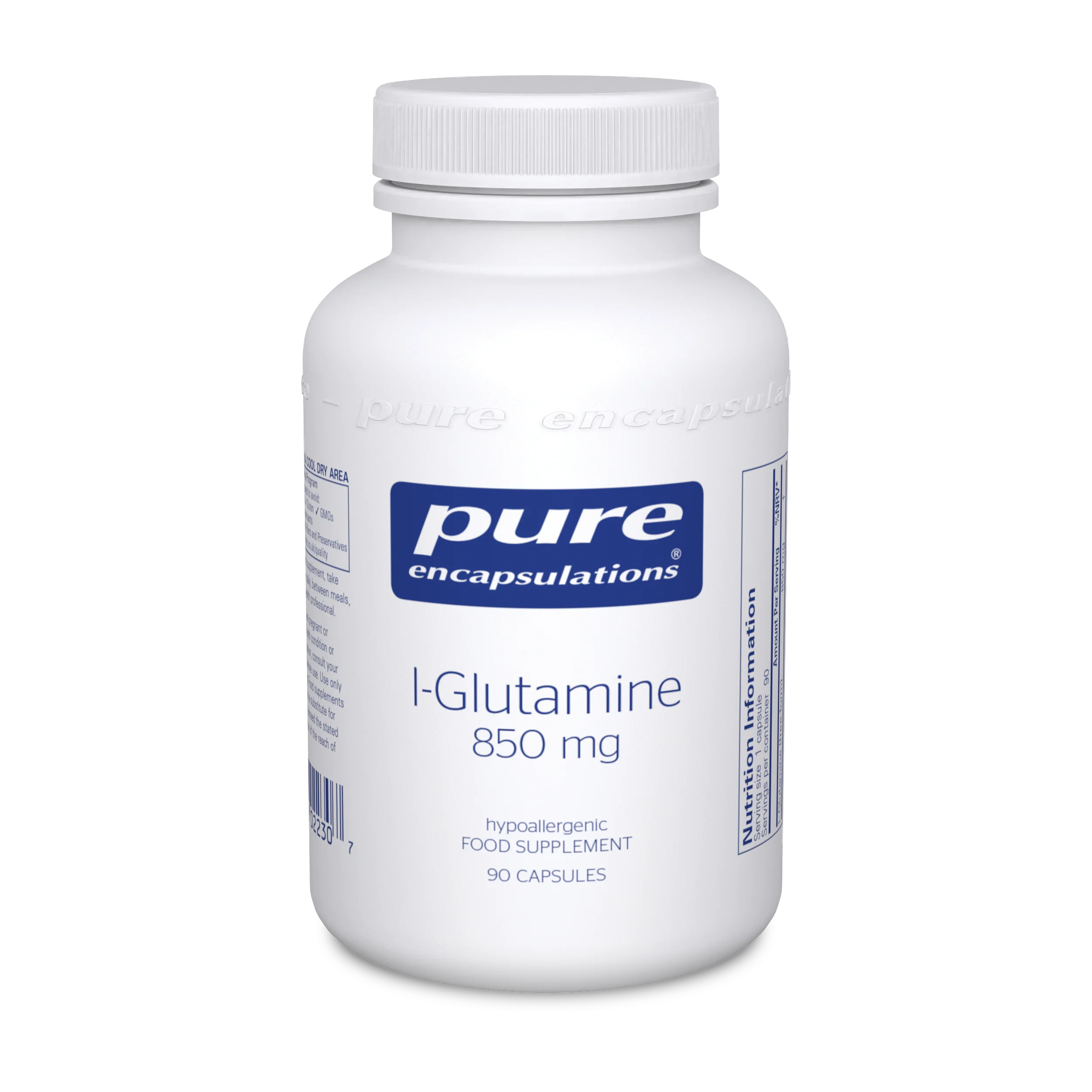L-Glutamine 850mg 90 Capsules