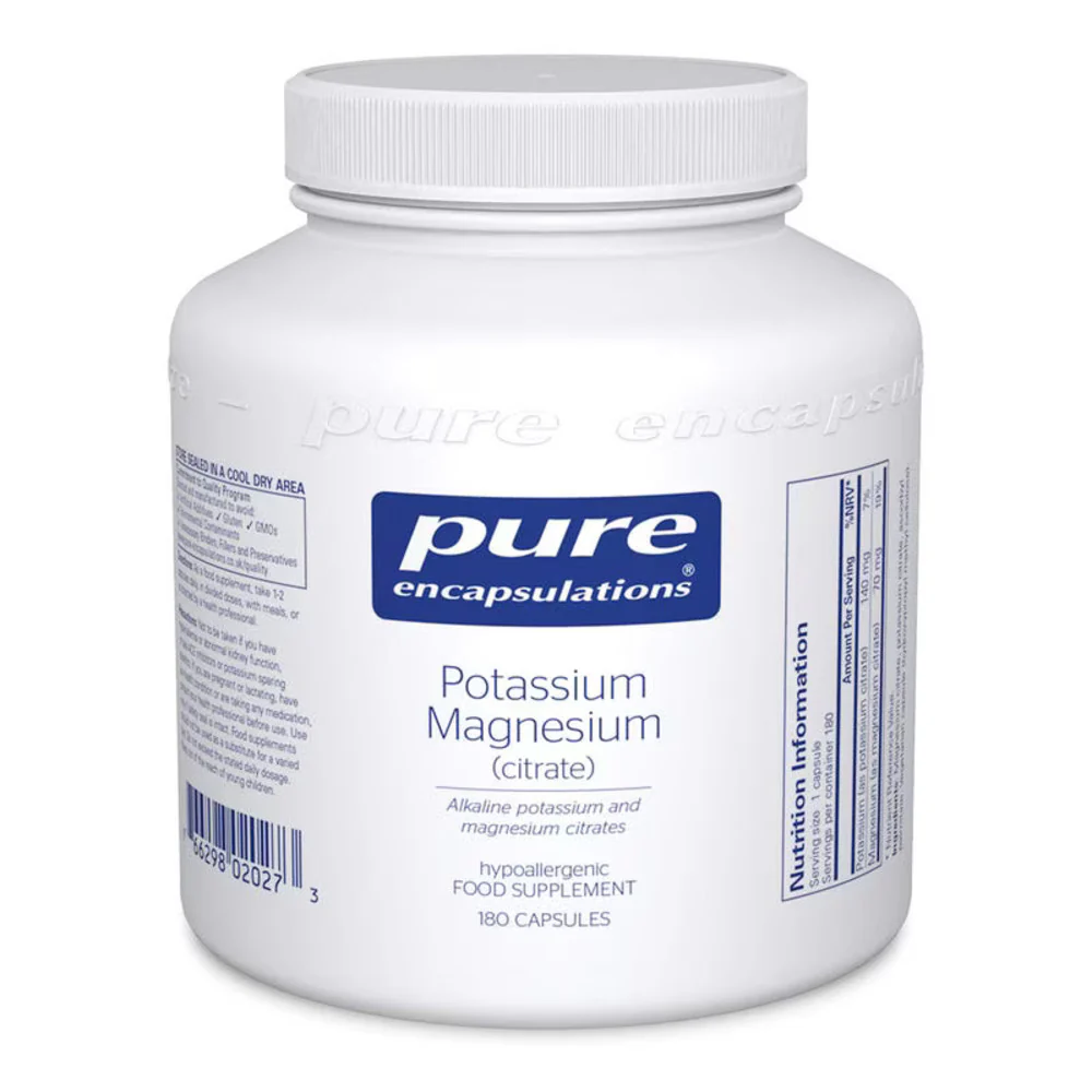 Potassium Magnesium Citrate 180 Capsule