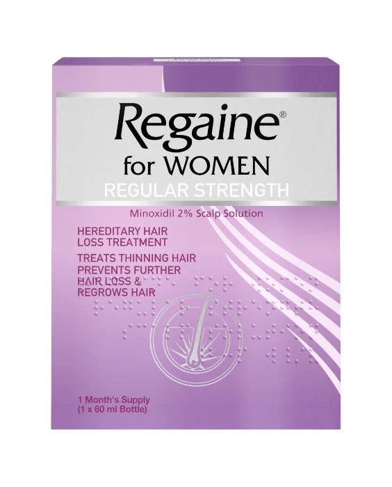 Regular Strength Minoxidil 2% Scalp Solution for Women 60ml