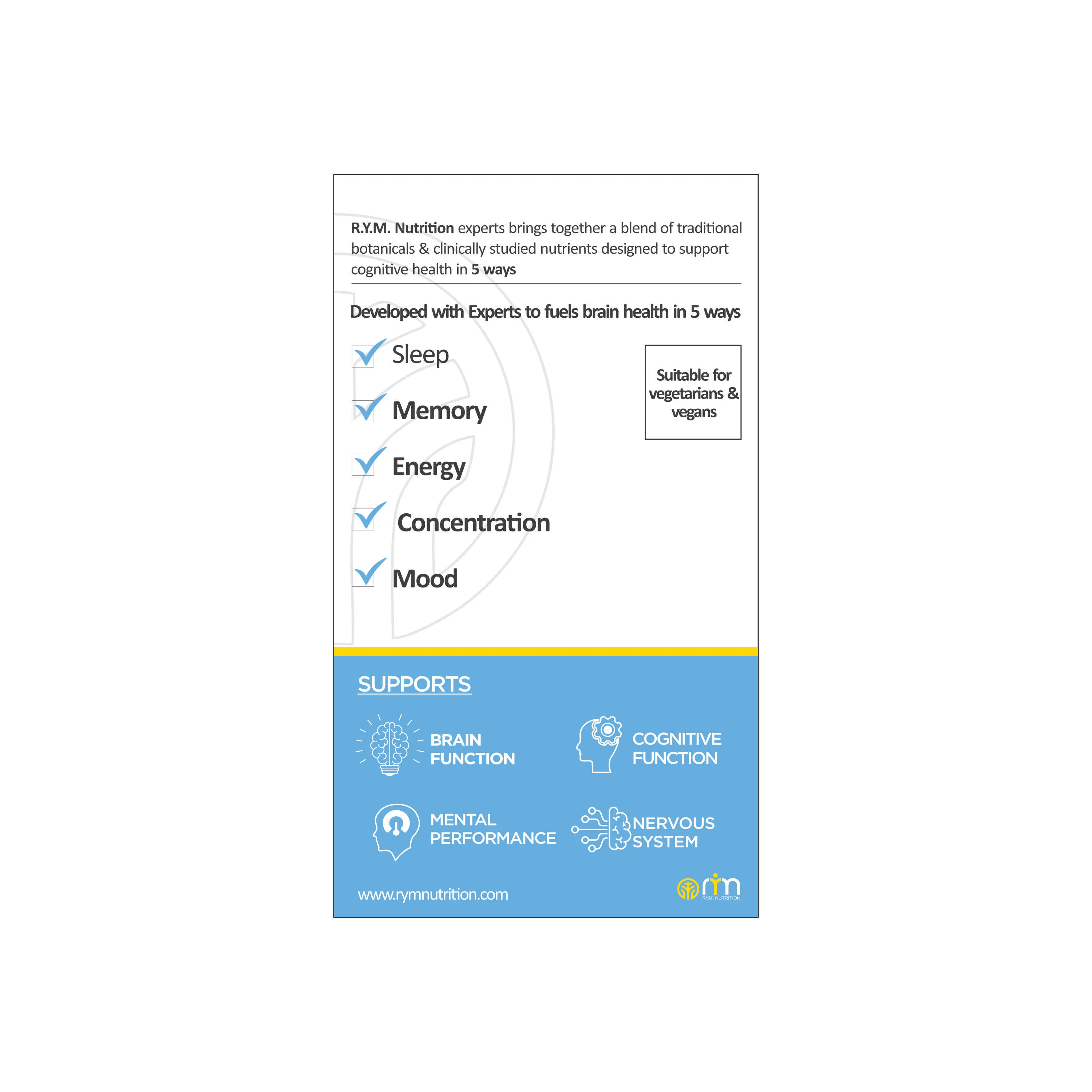 Brain Formula - Refresh & Energise 60 Tablet - Image 3