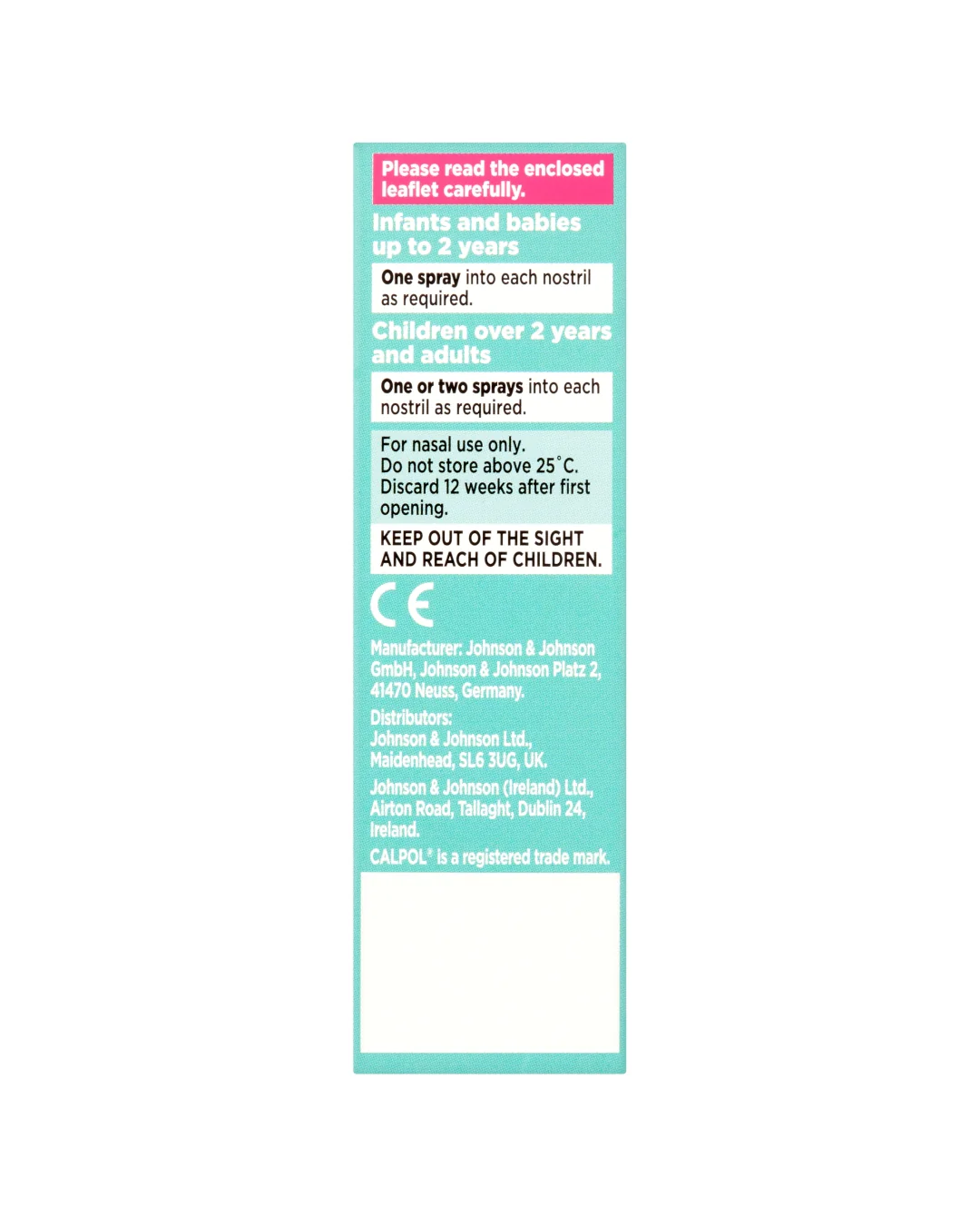 Saline Nasal Spray from Birth 15ml - Image 4
