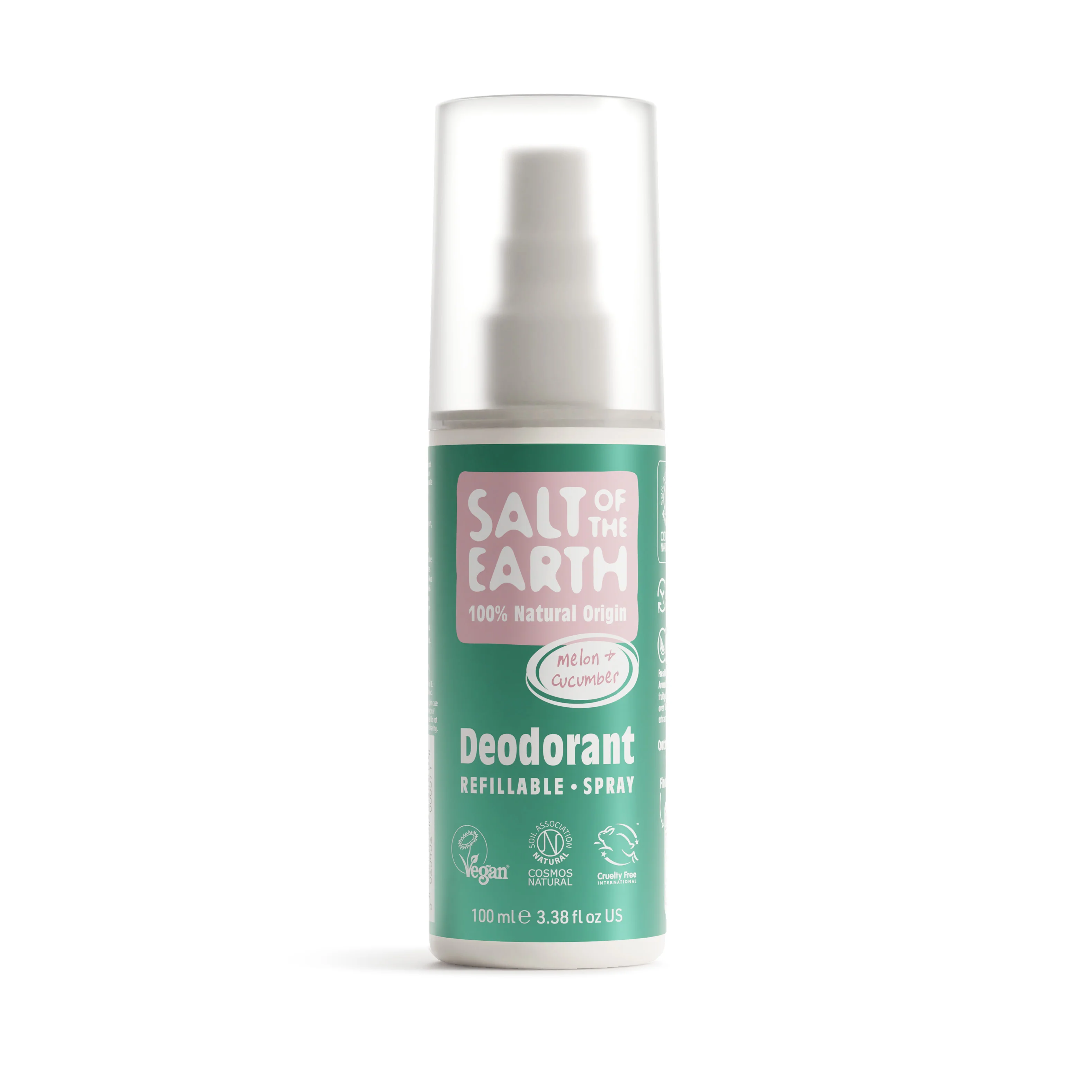 Melon & Cucumber Natural Deodorant 100ml