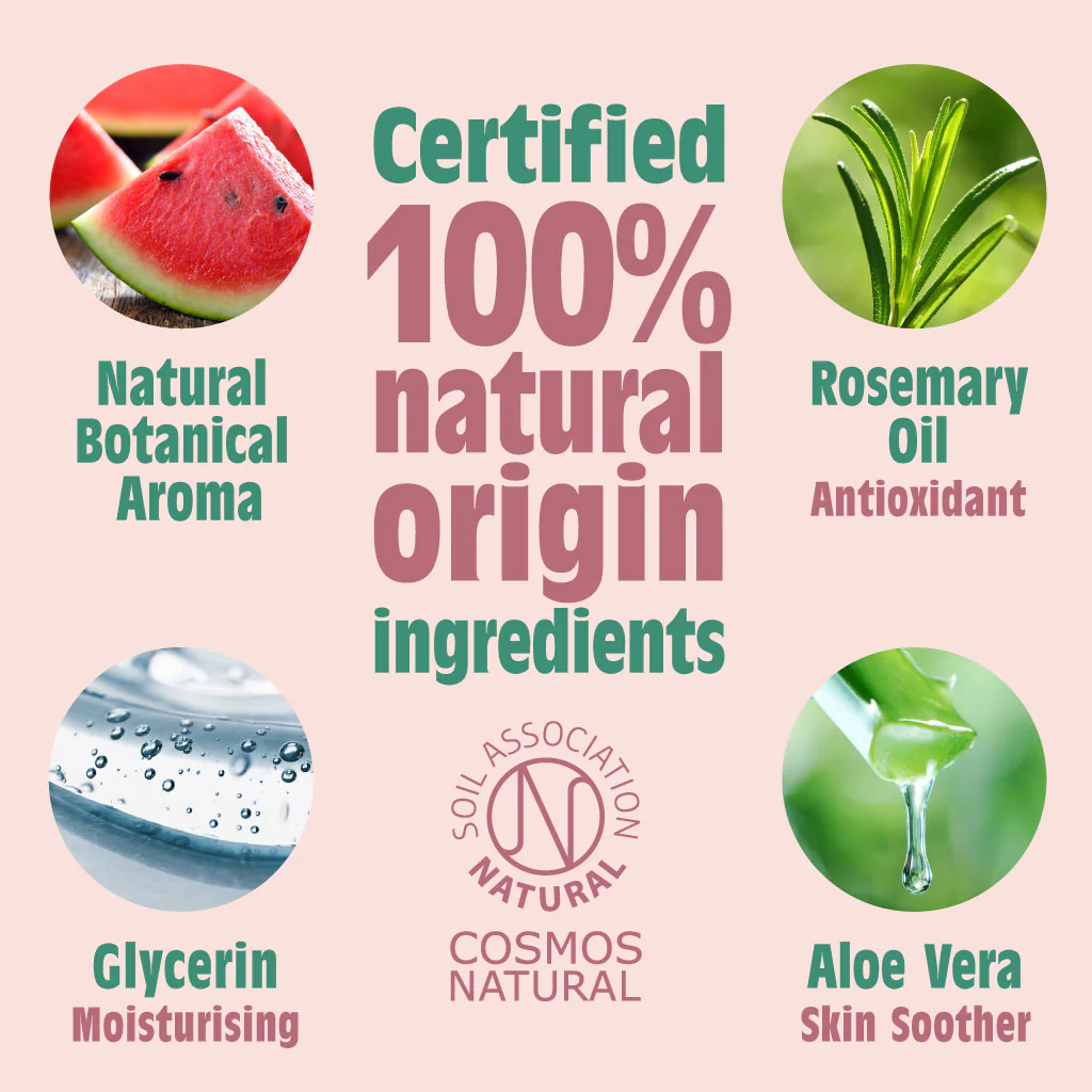 Melon & Cucumber Natural Deodorant 100ml - Image 3