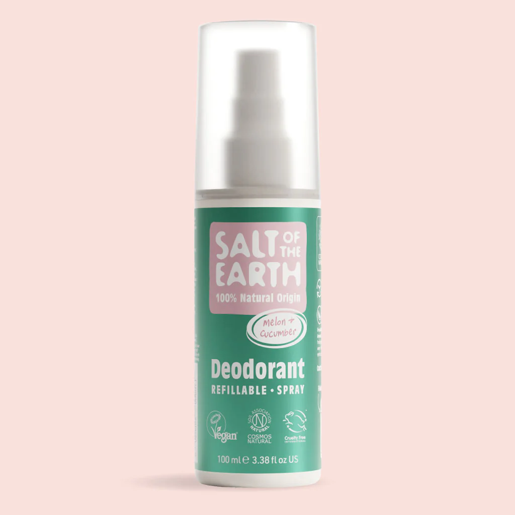 Melon & Cucumber Natural Deodorant 100ml - Image 9